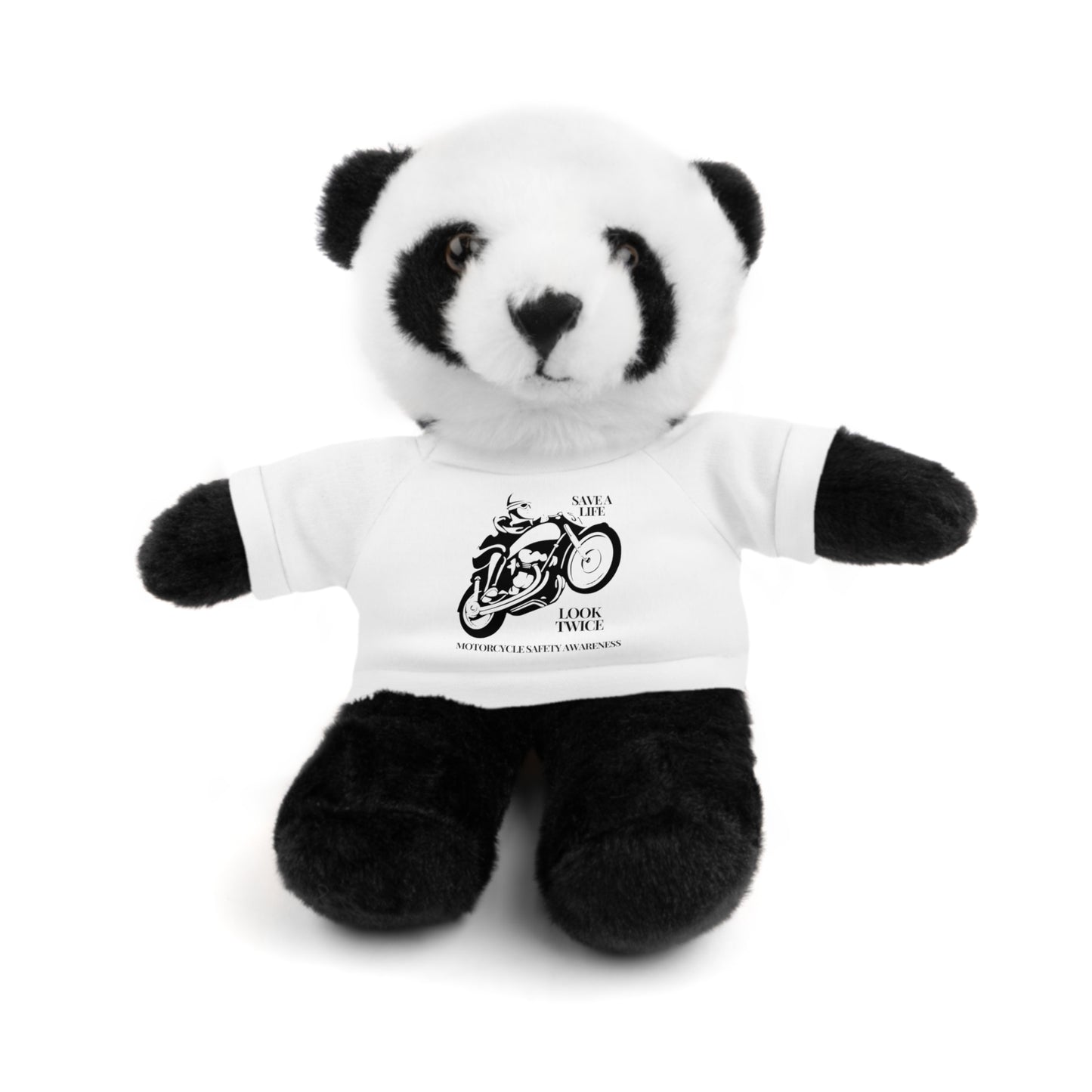 Motorcycle Safety Awareness Stuffed Animals with Tee