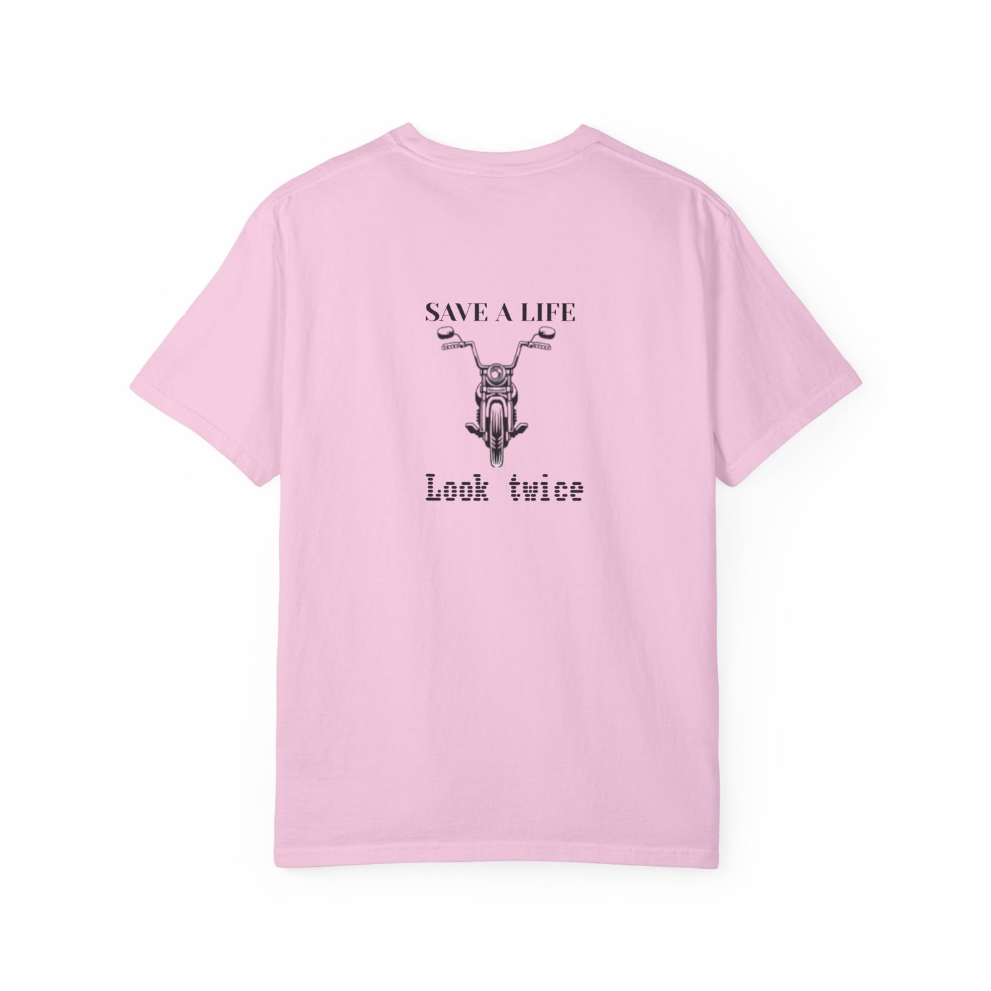 Motorcycle Safety Awareness Orange Ribbon Unisex T-shirt