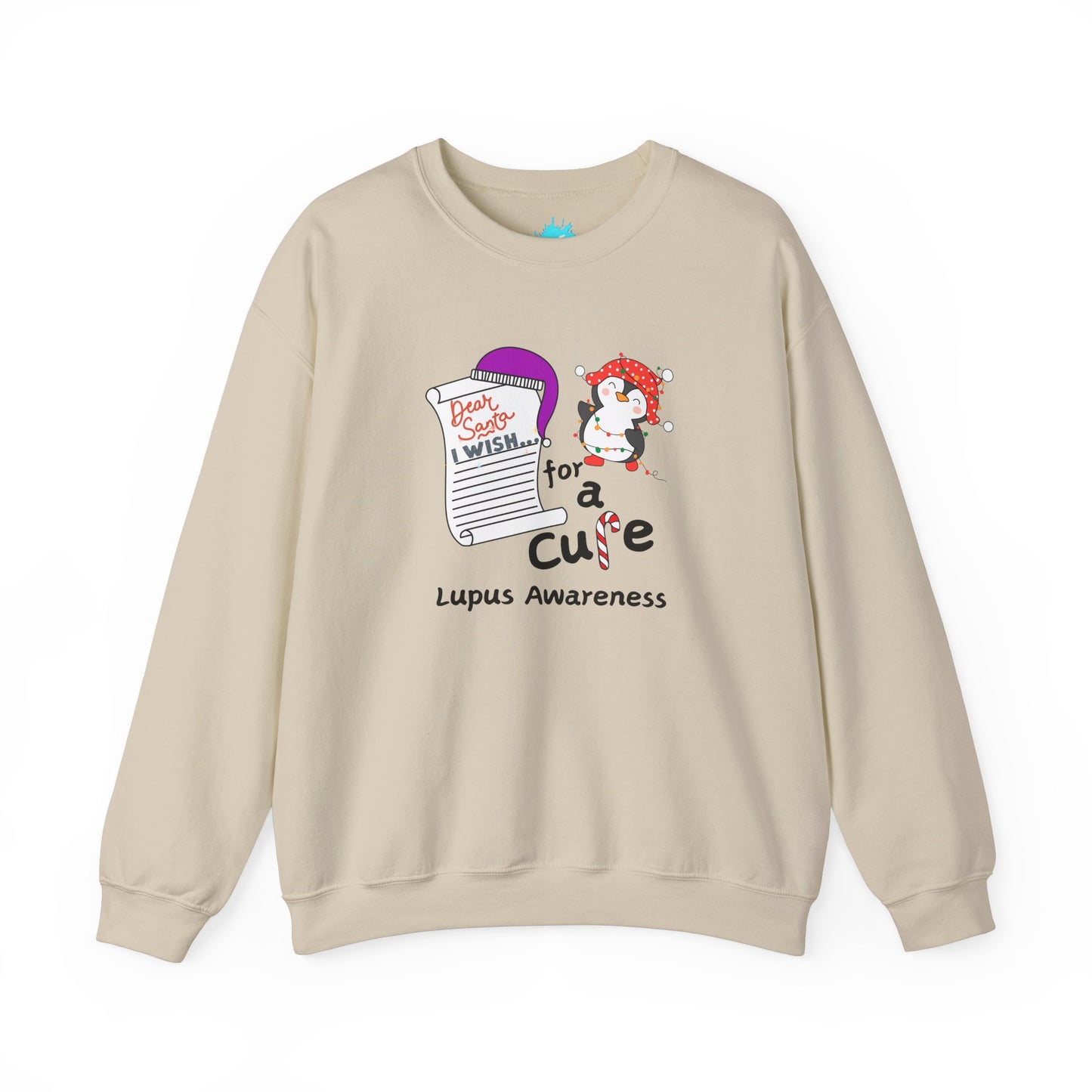 Unisex Heavy Blend™ Crewneck Sweatshirt, Lupus Awareness, Holiday Gift Ideas