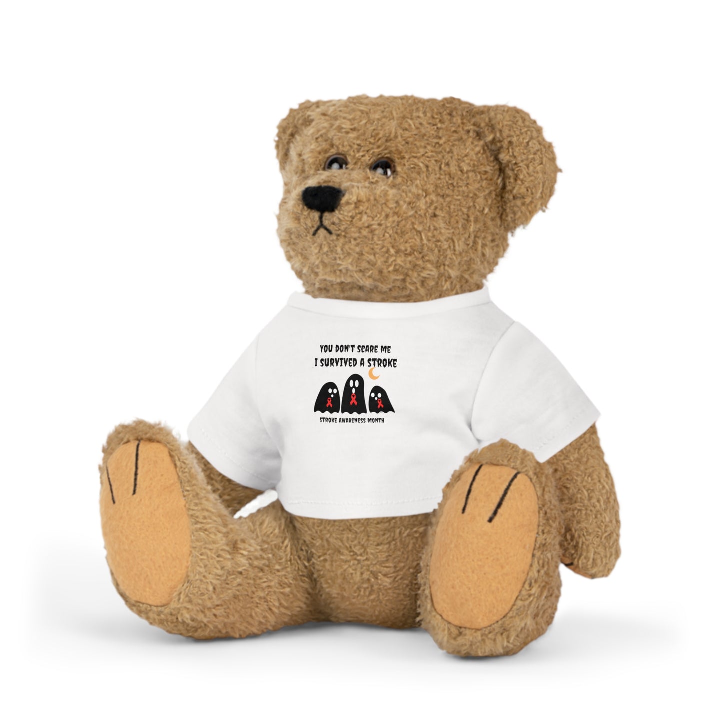 Stroke Awareness Halloween Plush Toy with T-Shirt