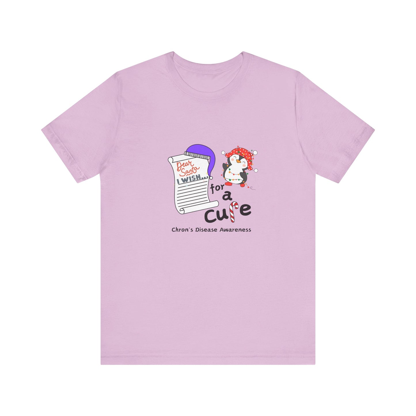 Unisex Jersey Short Sleeve Tee, Chron's Disease Awareness, Holiday Gift Ideas