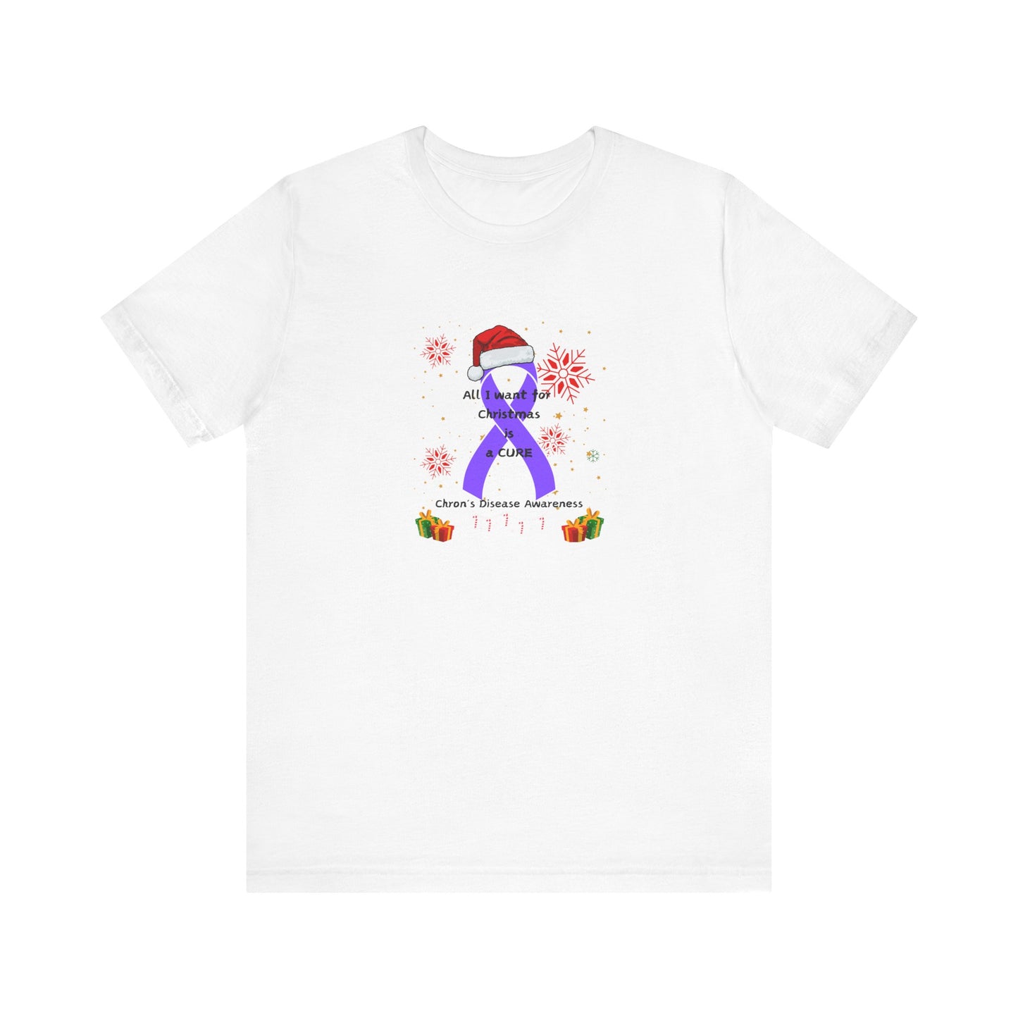 Chron's Disease Awareness Unisex Jersey Short Sleeve Tee