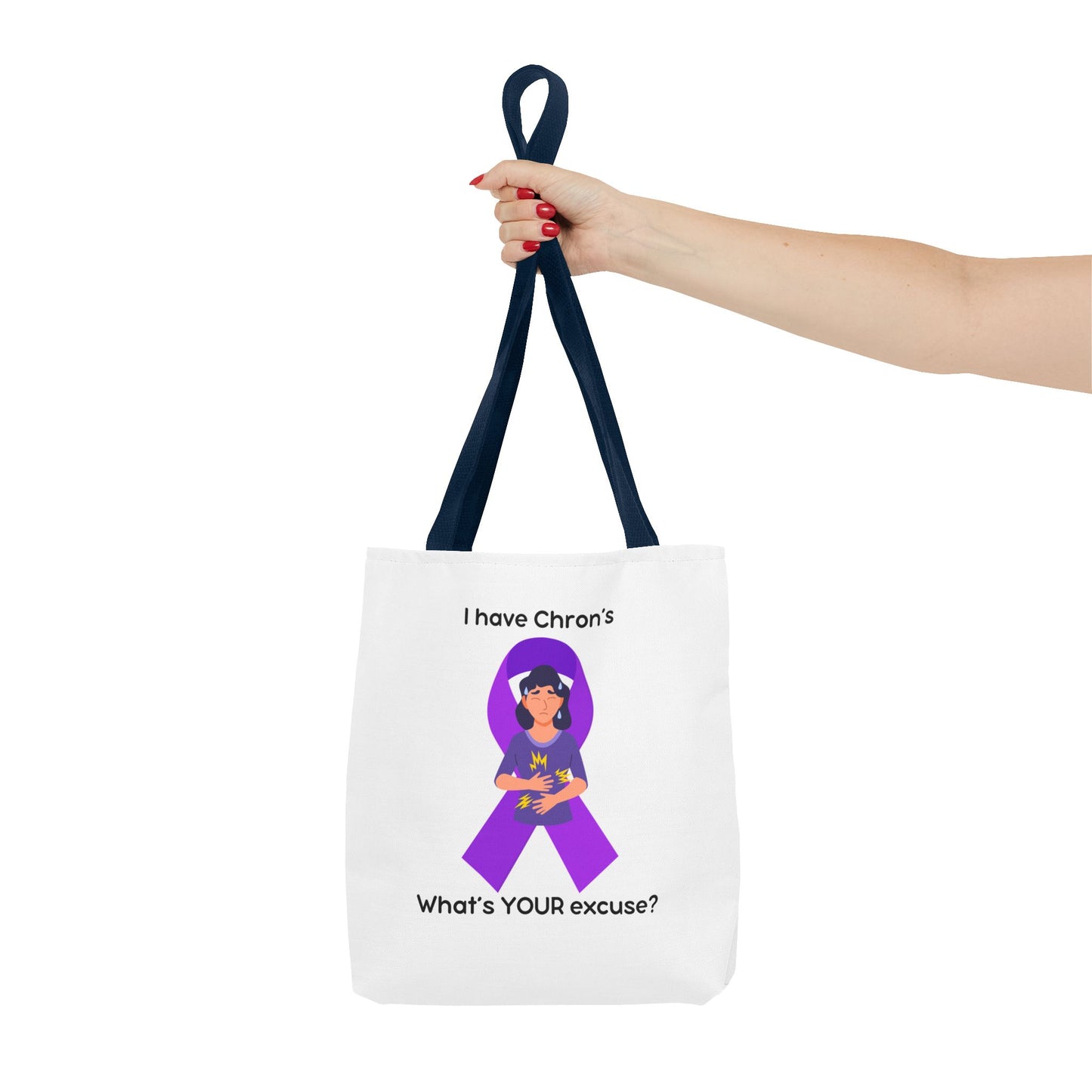 Chron's Disease Awareness Tote Bag
