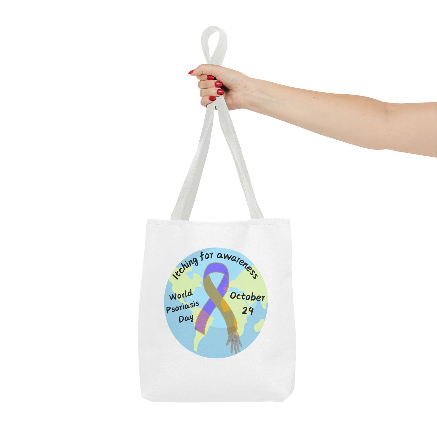 World Psoriasis Day Psoriasis Awareness Tote Bag