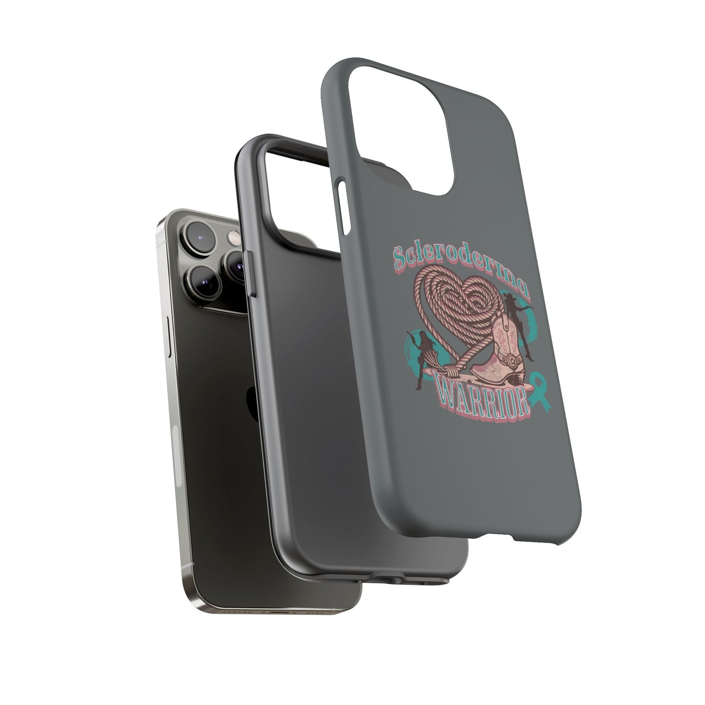 Scleroderma warrior phone case, iPhone case, valentine rodeo themed