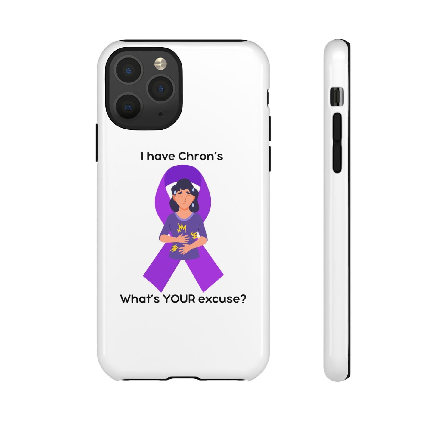Chron's Disease Awareness iPhone Case Tough Cases