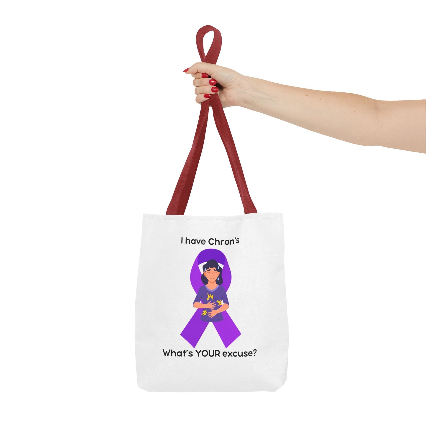Chron's Disease Awareness Tote Bag