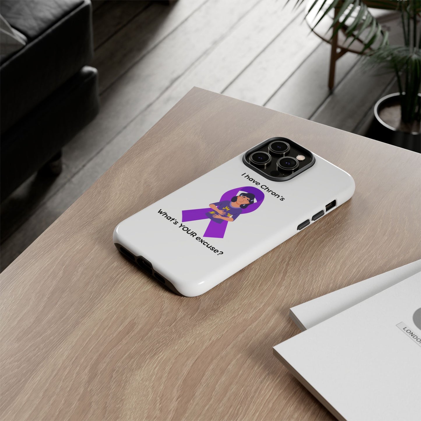 Chron's Disease Awareness iPhone Case Tough Cases