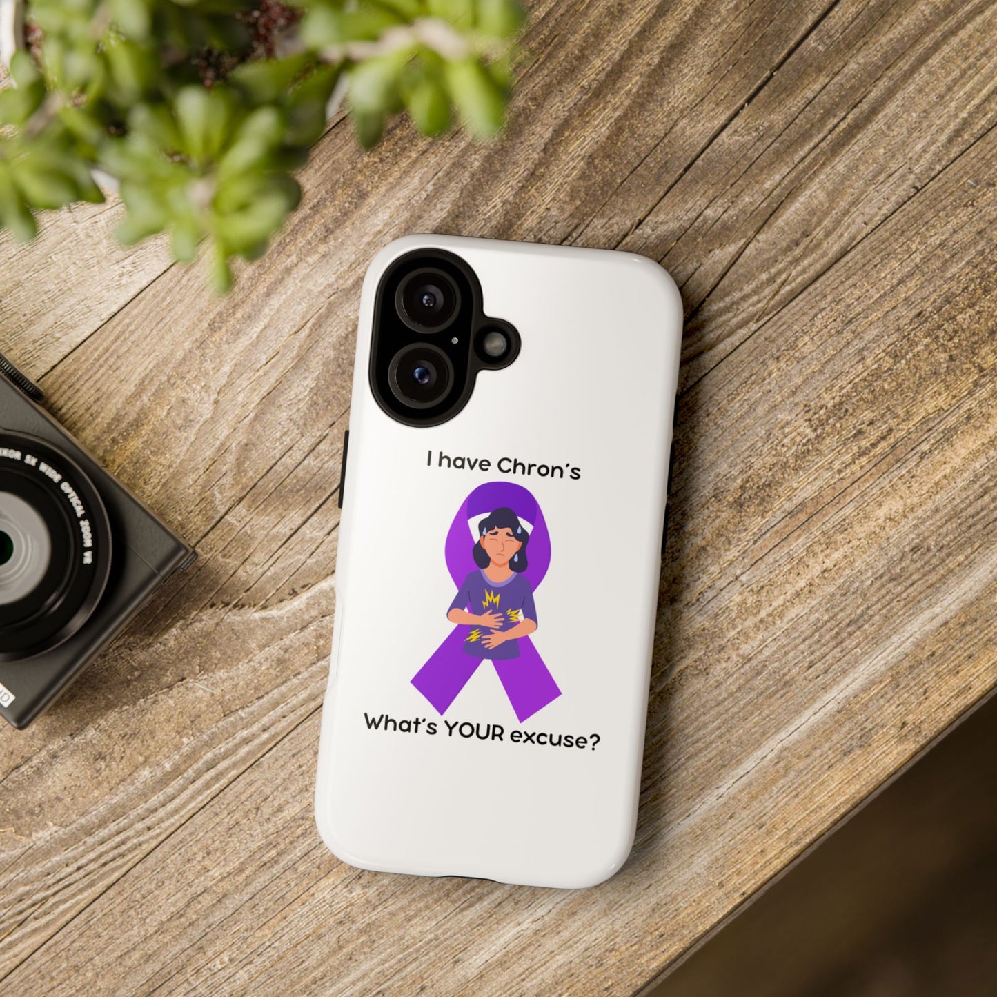 Chron's Disease Awareness iPhone Case Tough Cases