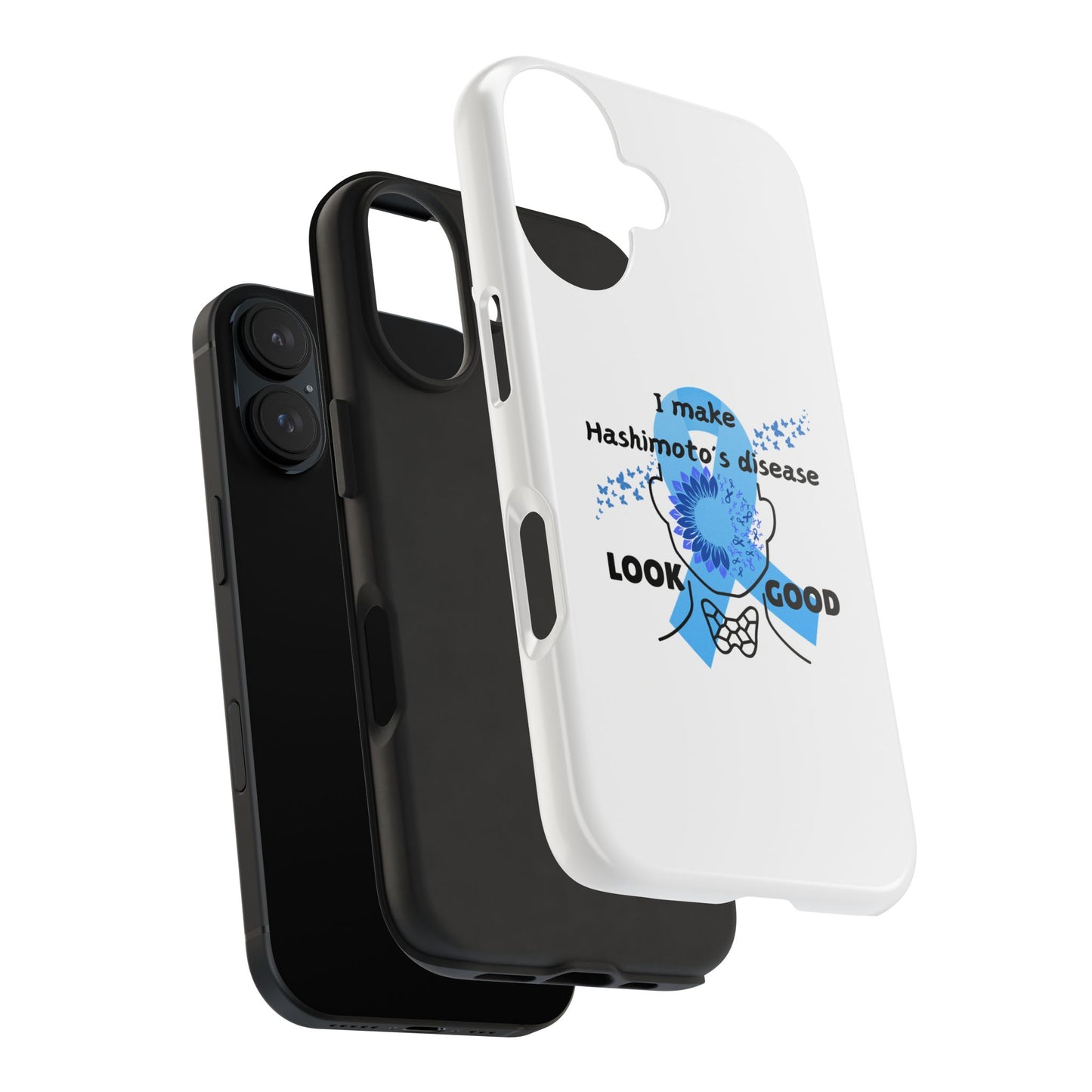 Hashimoto's Disease Awareness Phone Case, Tough iPhone Case