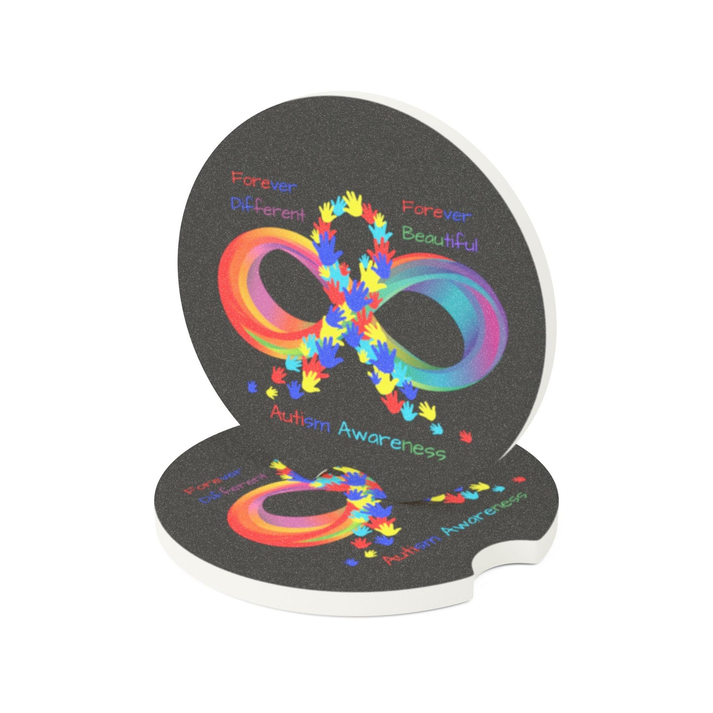 Autism Awareness Car Coaster