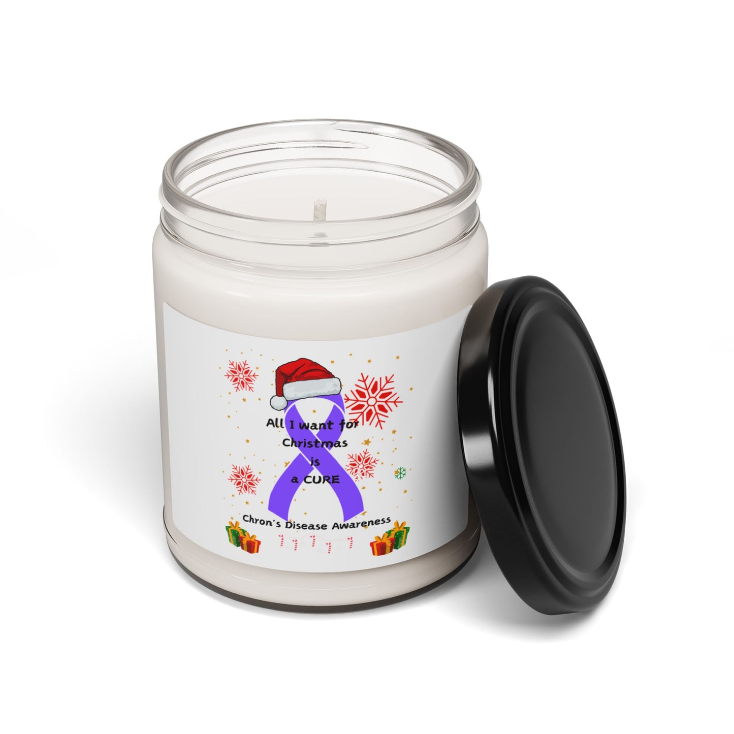 Chron's Disease Awareness Scented Soy Candle, 9oz