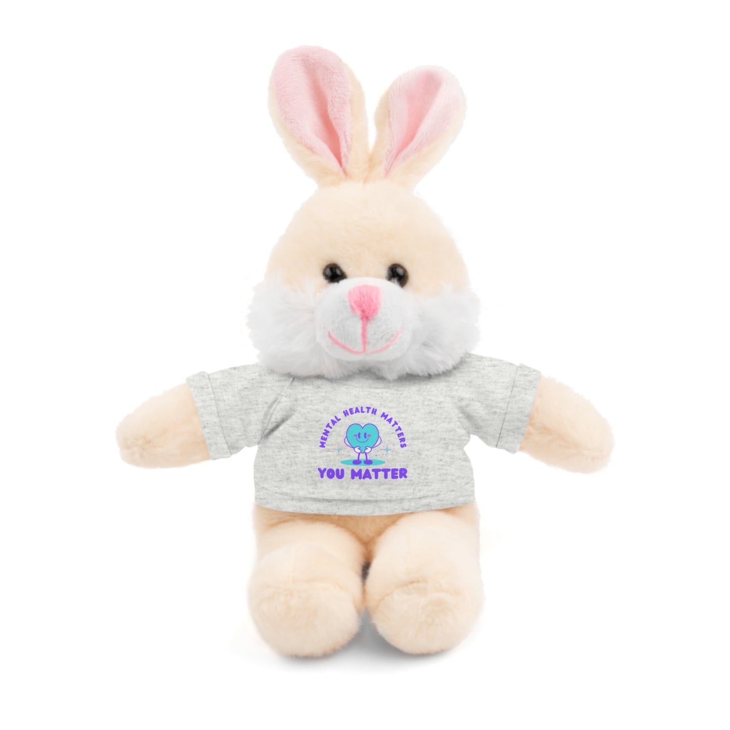 Mental Health Awareness Stuffed Animals with Tee