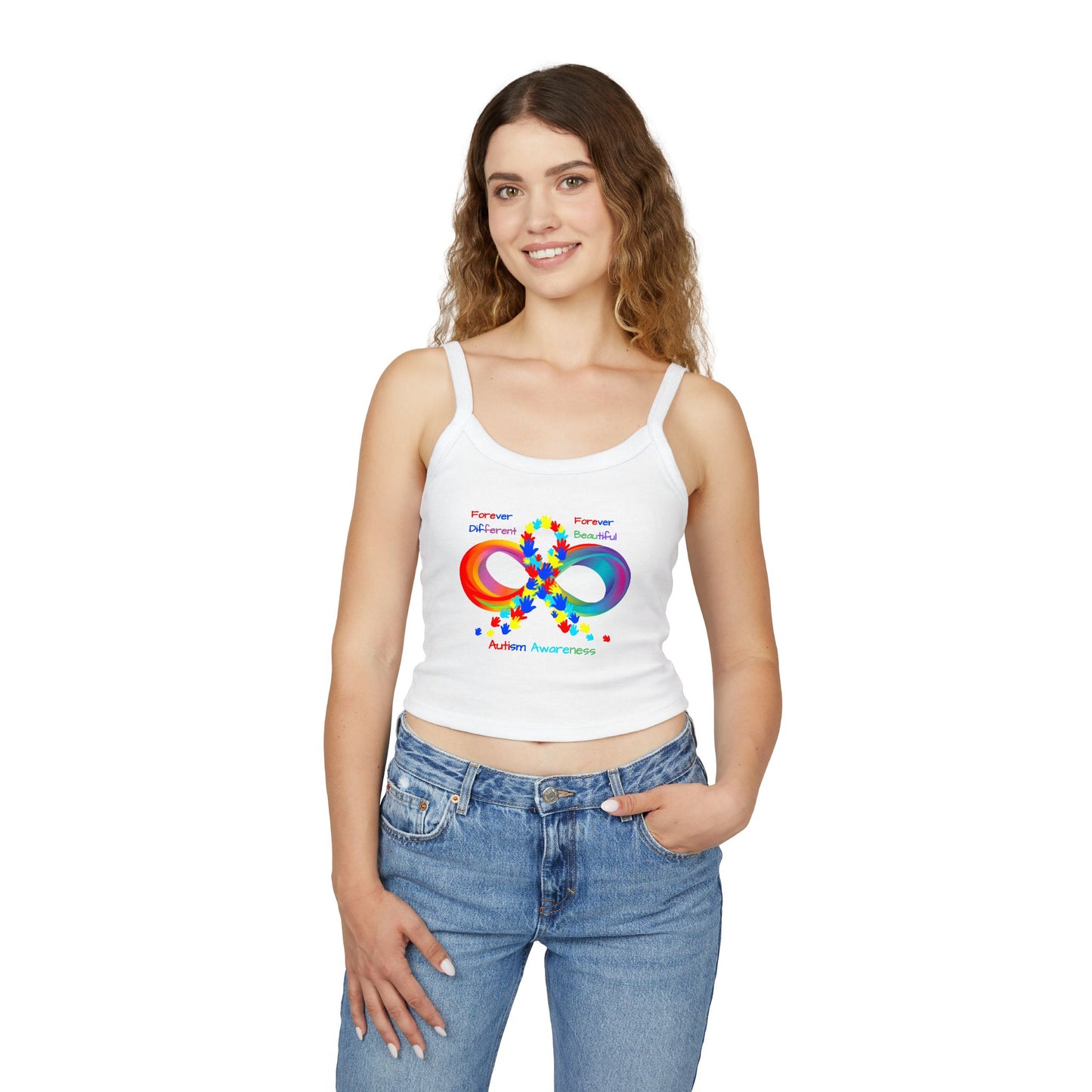 Autism Awareness Women's Spaghetti Strap Tank Top