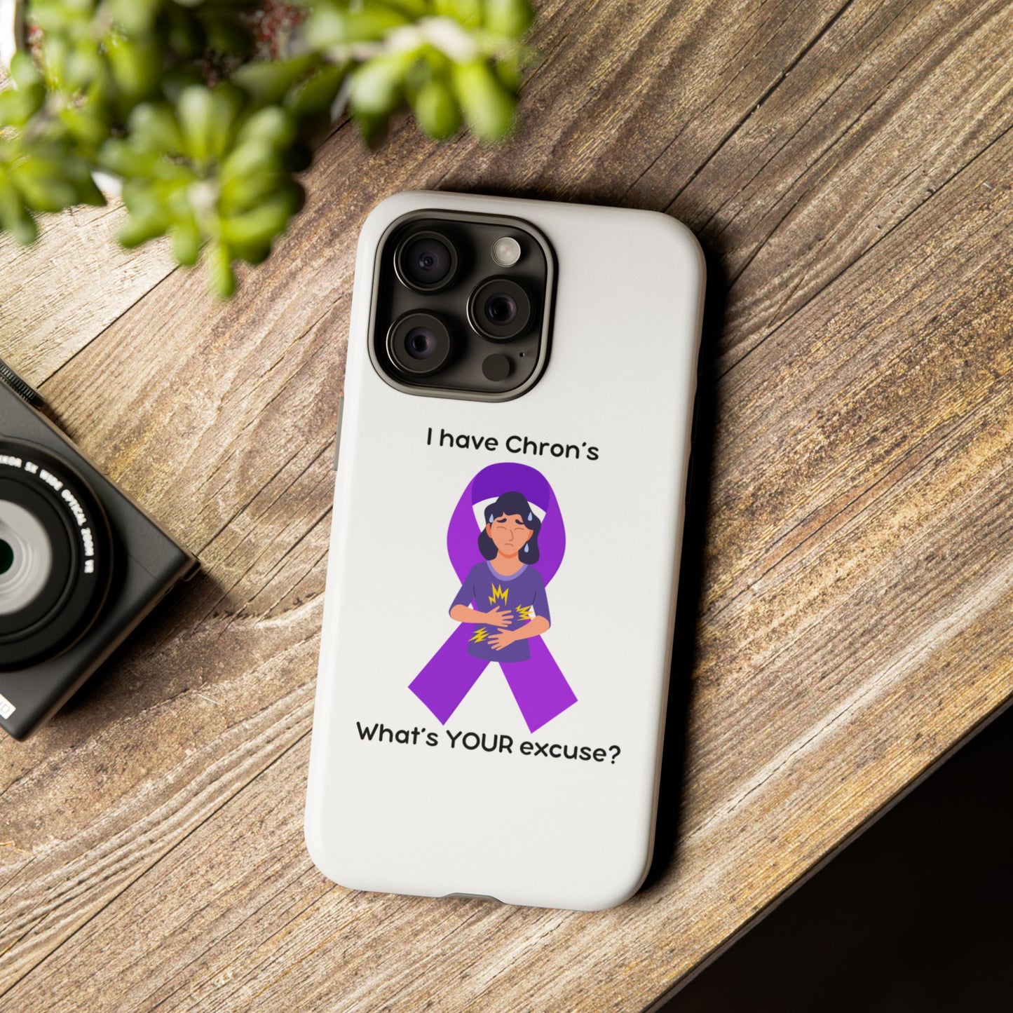Chron's Disease Awareness iPhone Case Tough Cases