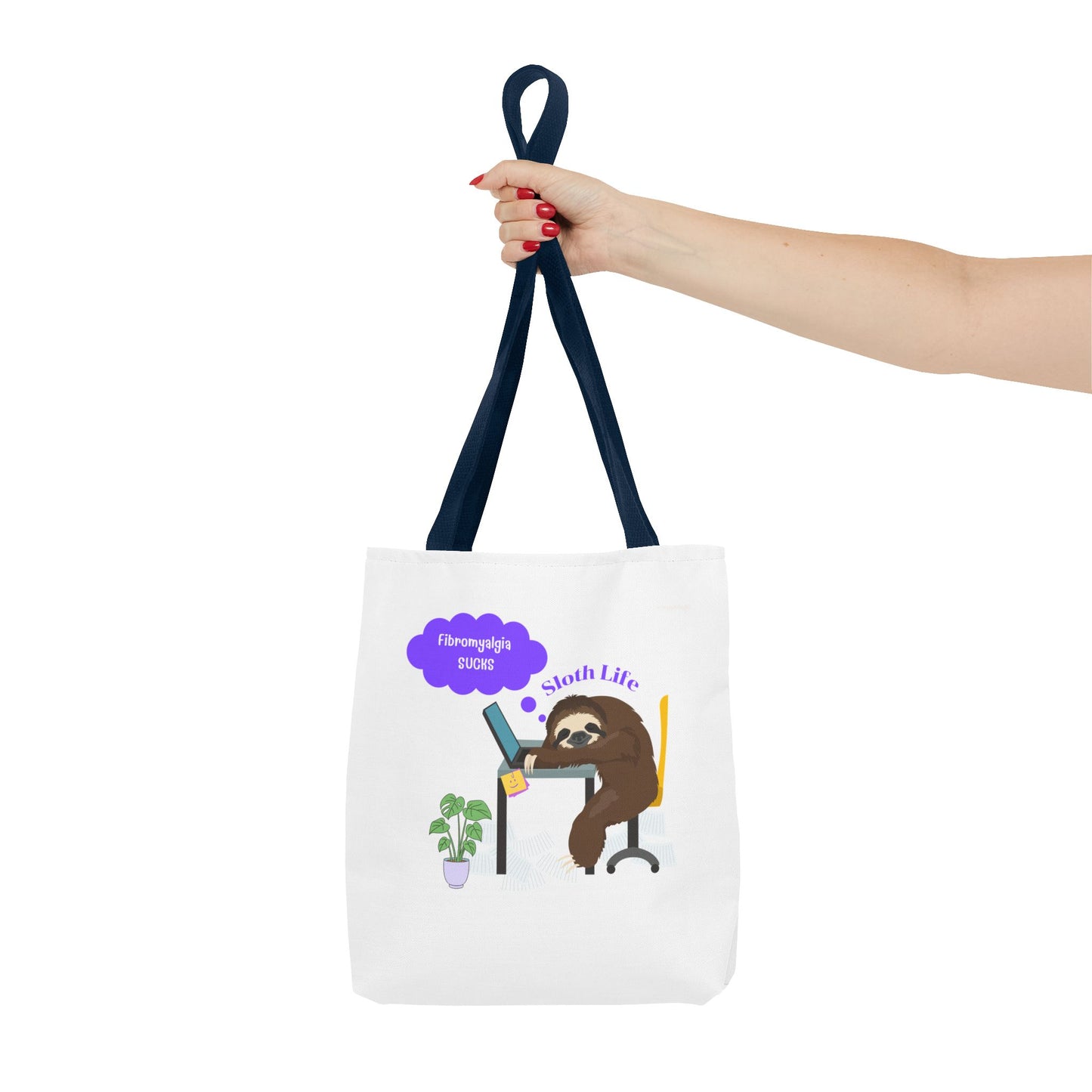 Fibromyalgia Awareness Tote Bag