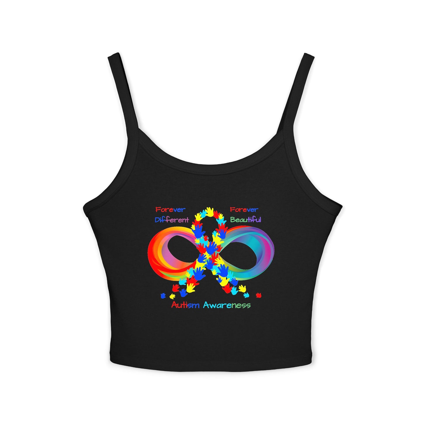 Autism Awareness Women's Spaghetti Strap Tank Top