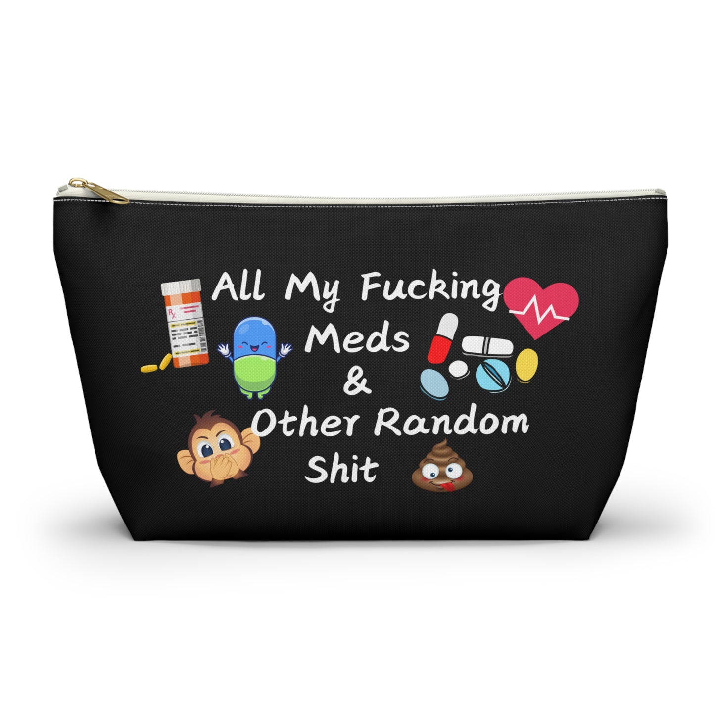 All My Meds Accessory Pouch - Fun and Practical Storage for Random Essentials