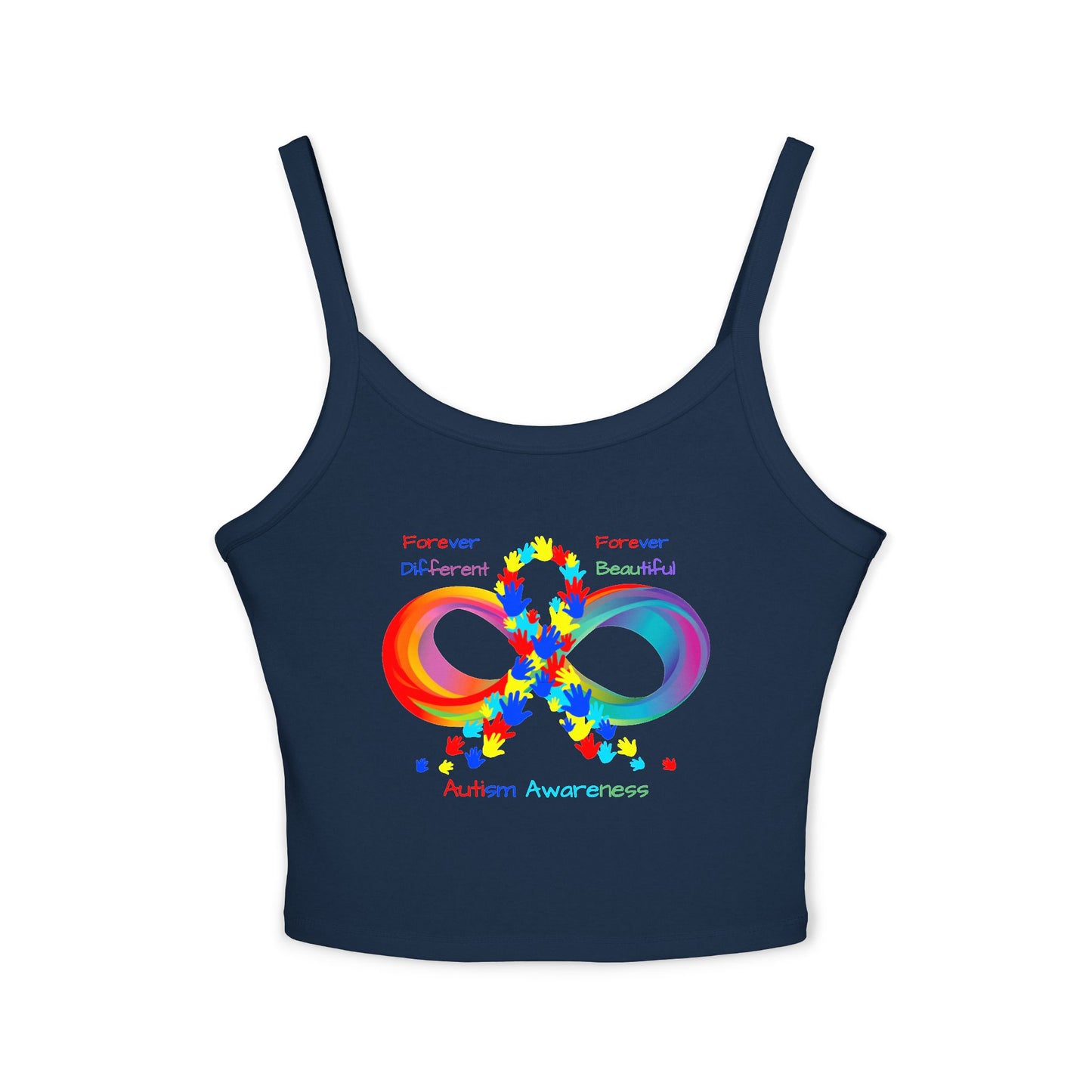 Autism Awareness Women's Spaghetti Strap Tank Top