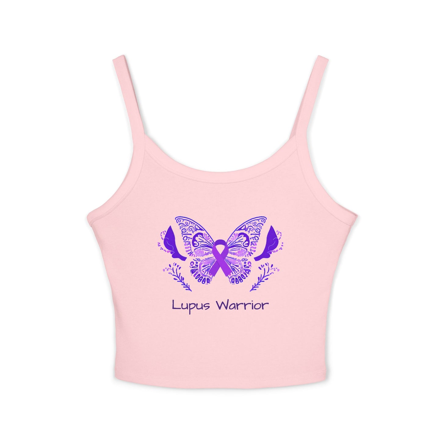 Women's Lupus Warrior Spaghetti Strap Tank Top