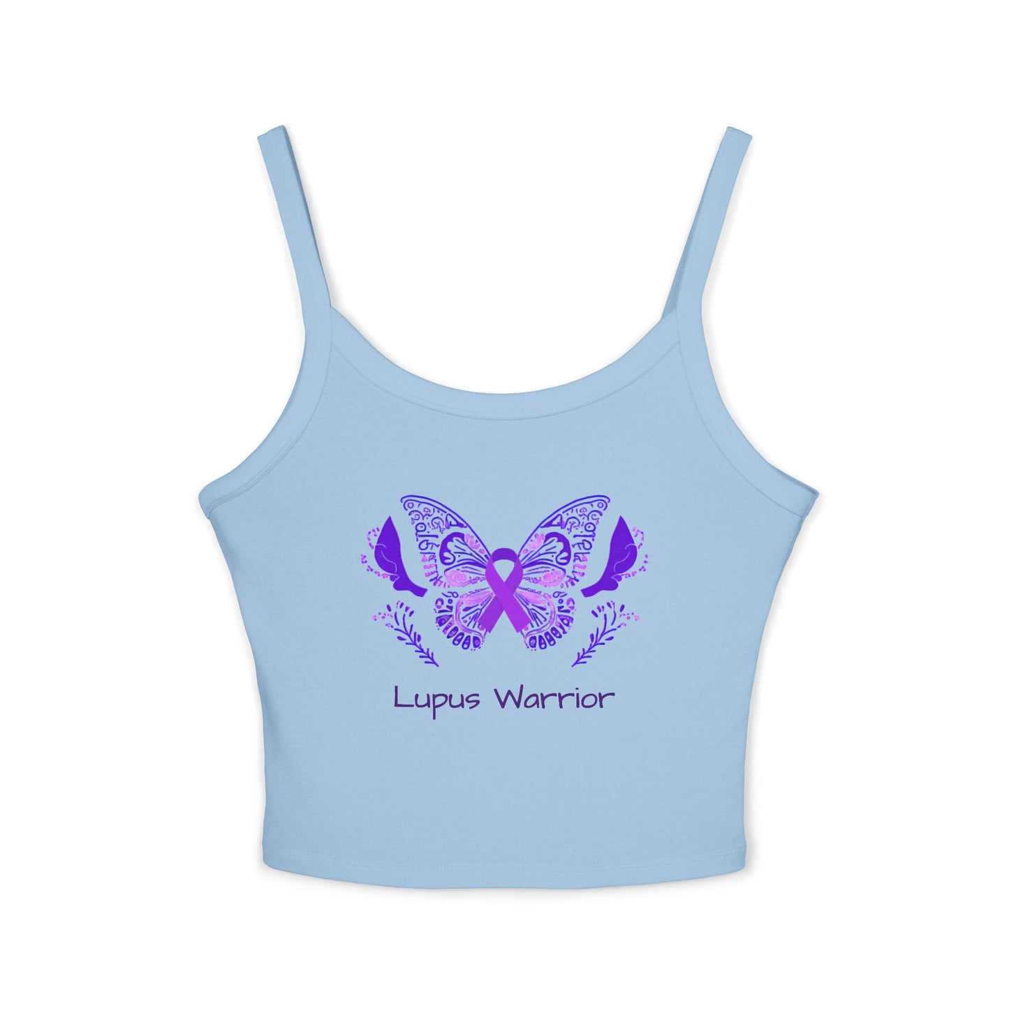 Women's Lupus Warrior Spaghetti Strap Tank Top