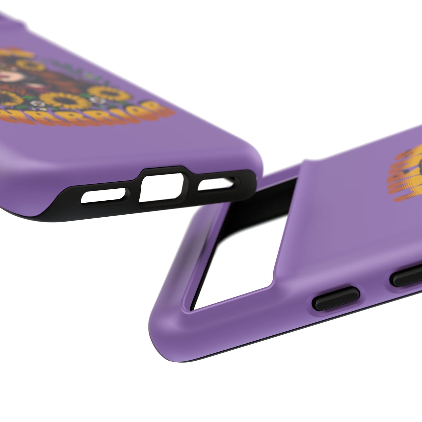 Lupus Warrior Phone Case - Stylish Purple Floral Design for Advocates