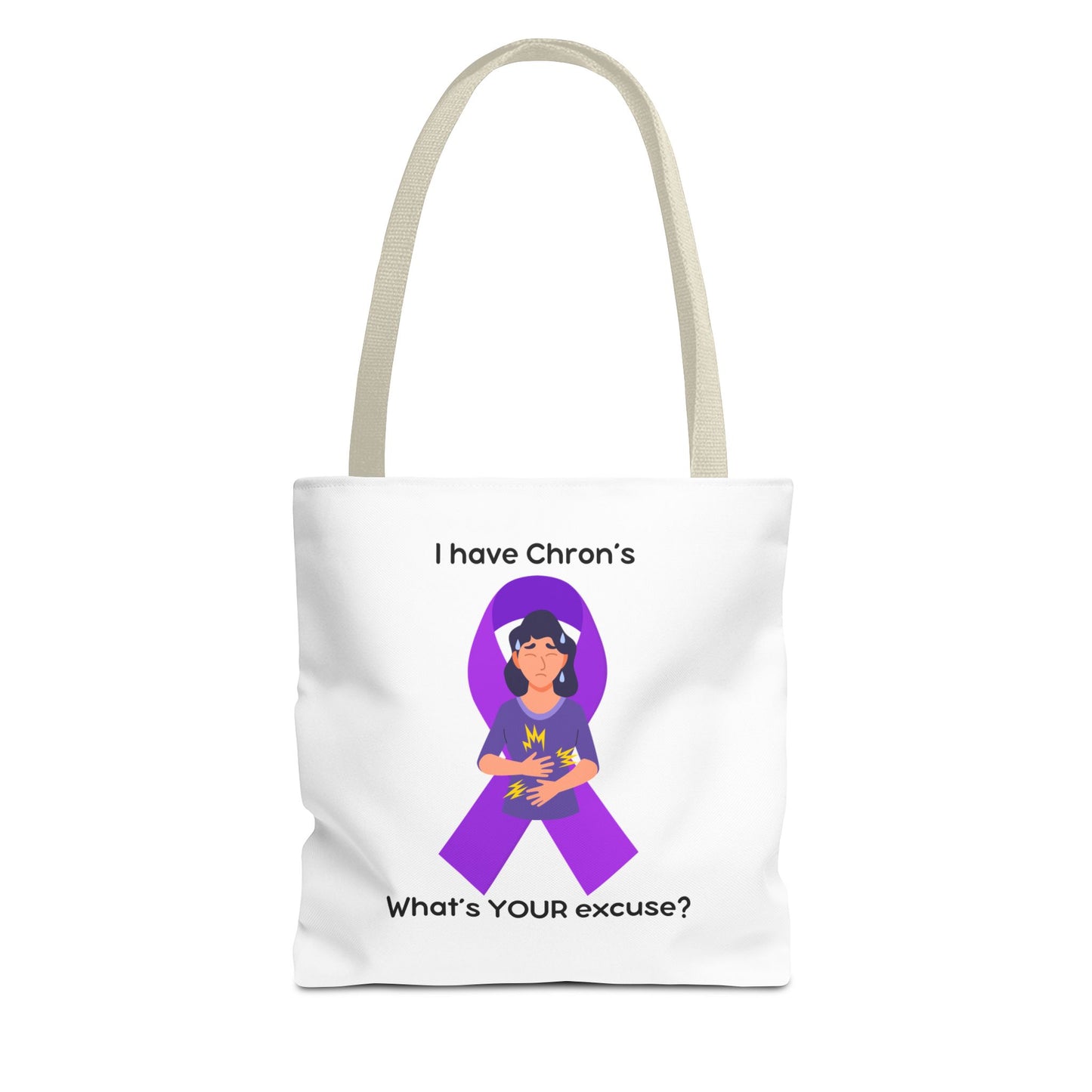 Chron's Disease Awareness Tote Bag