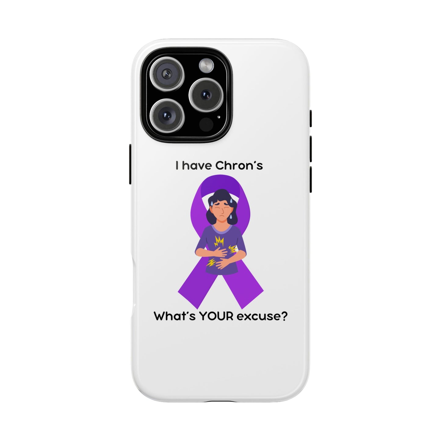 Chron's Disease Awareness iPhone Case Tough Cases