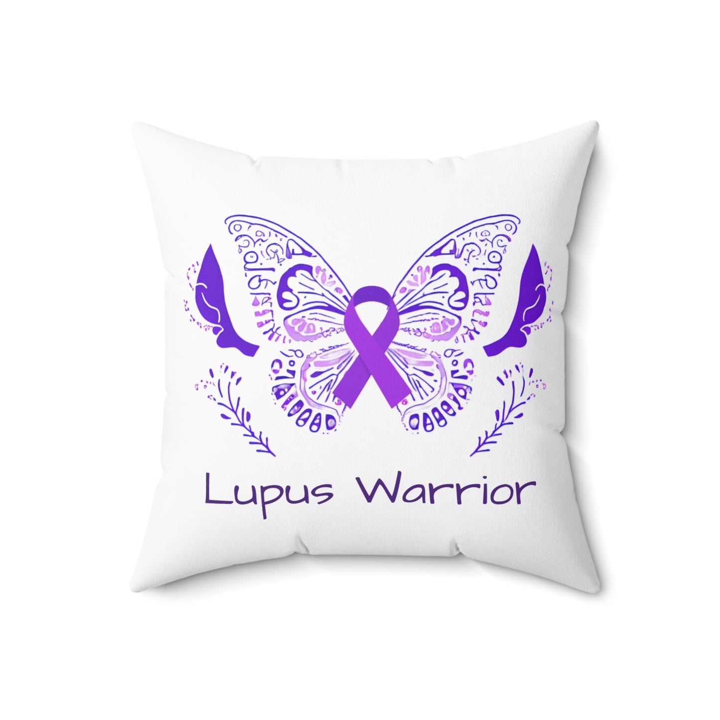 Lupus Warrior Square Home Decor Pillow
