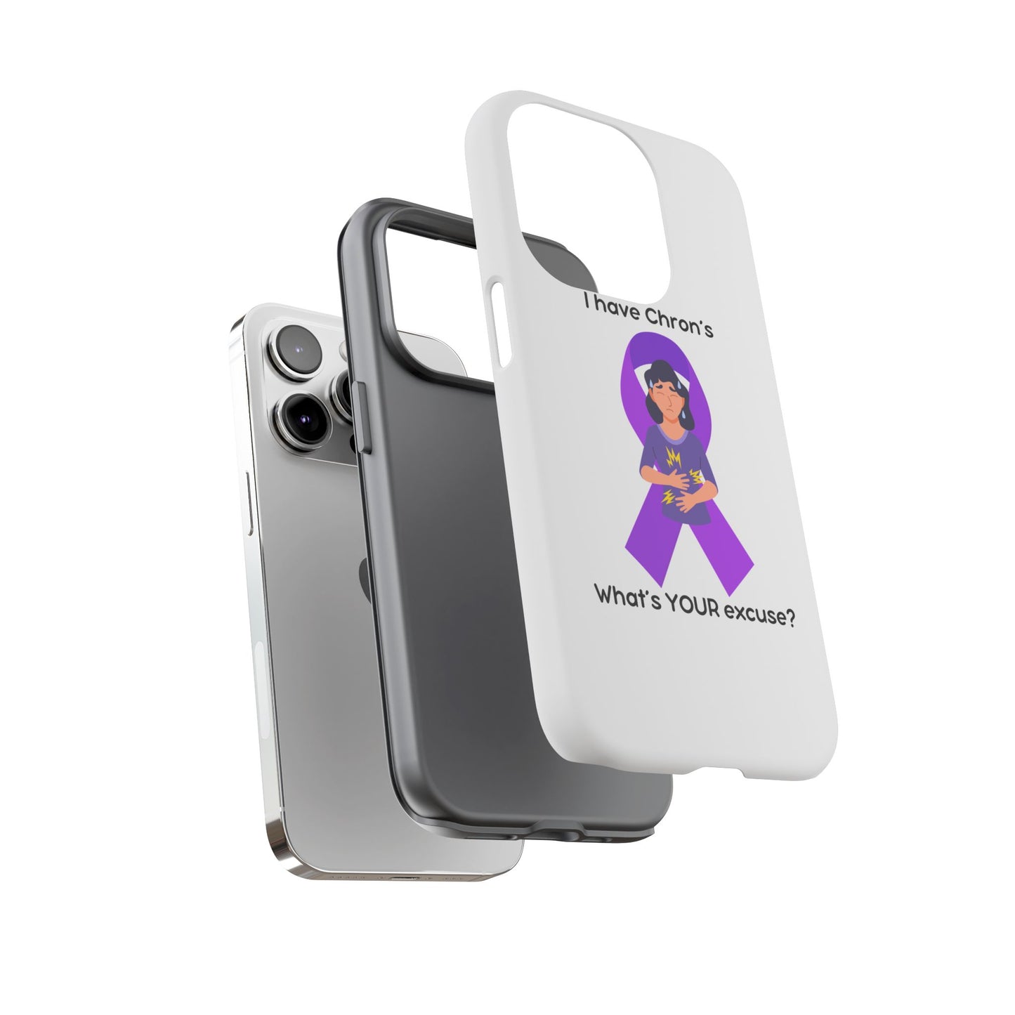 Chron's Disease Awareness iPhone Case Tough Cases