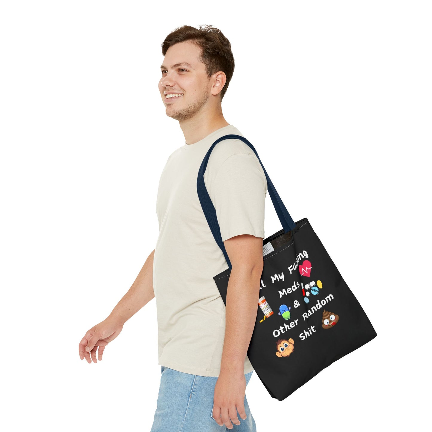Funny Meds & Life Tote Bag - All My F*cking Meds & Other Random Sh*t