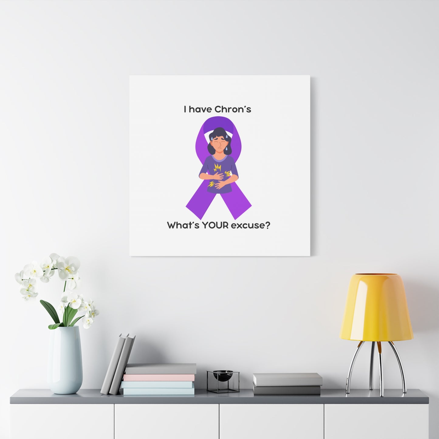 Chron's Disease Awareness Home Decor