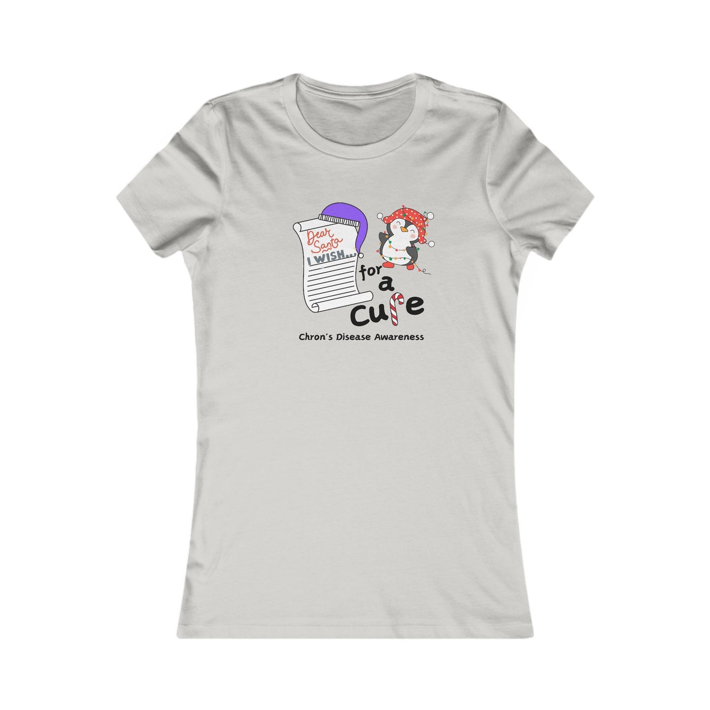Women's Favorite Tee, Chron's Disease Awareness, Holiday Gift Ideas