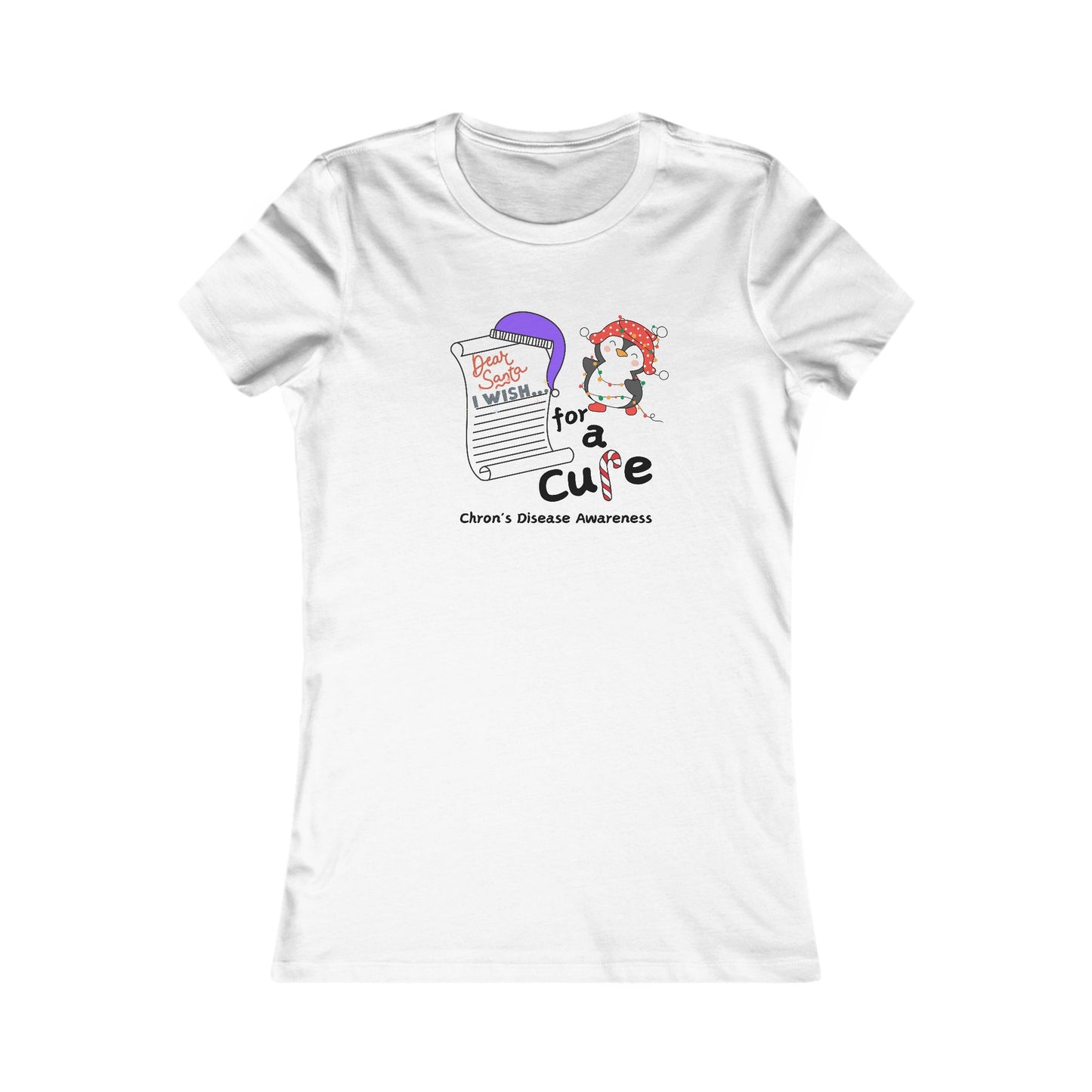 Women's Favorite Tee, Chron's Disease Awareness, Holiday Gift Ideas