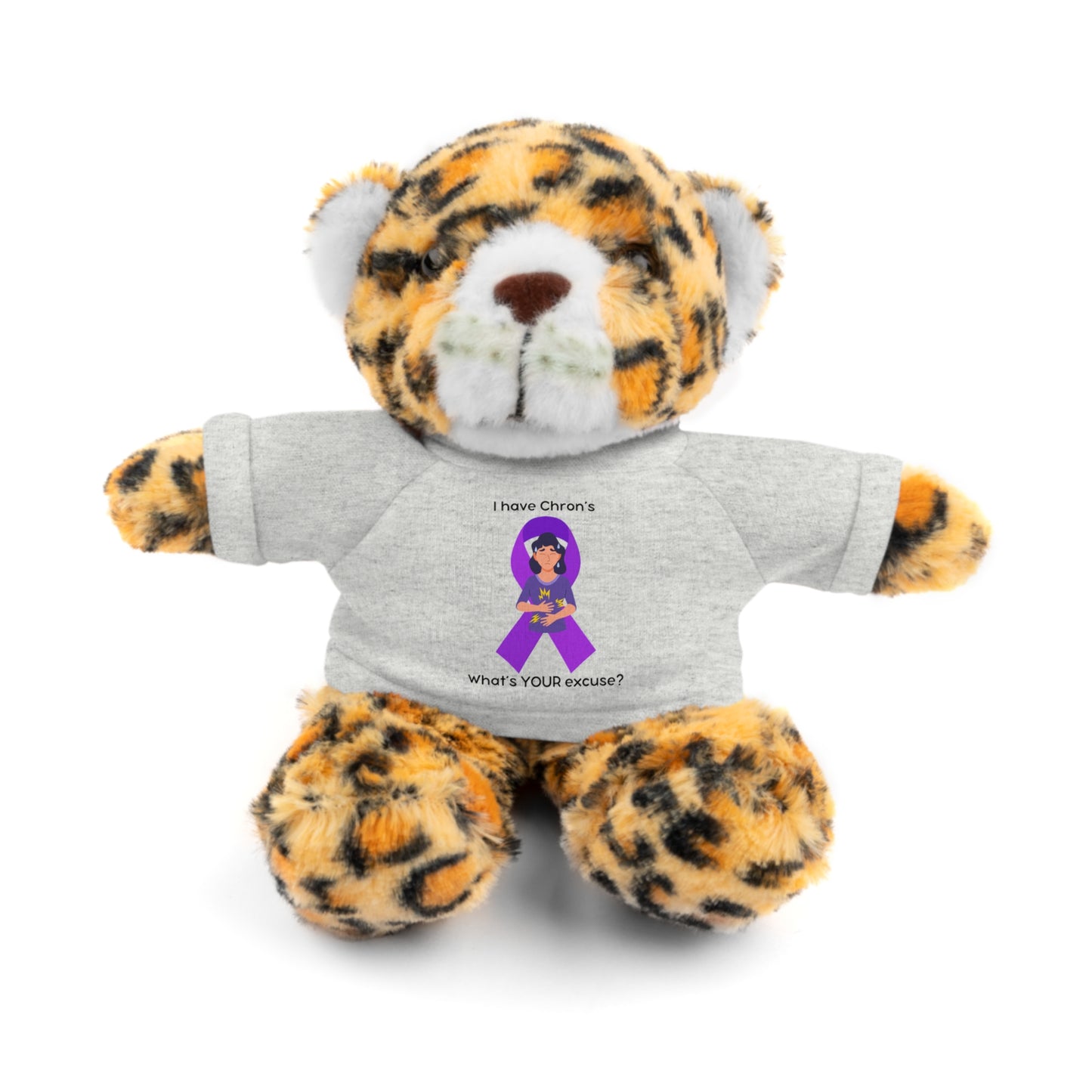 Chron's Disease Awareness Stuffed Animals with Tee