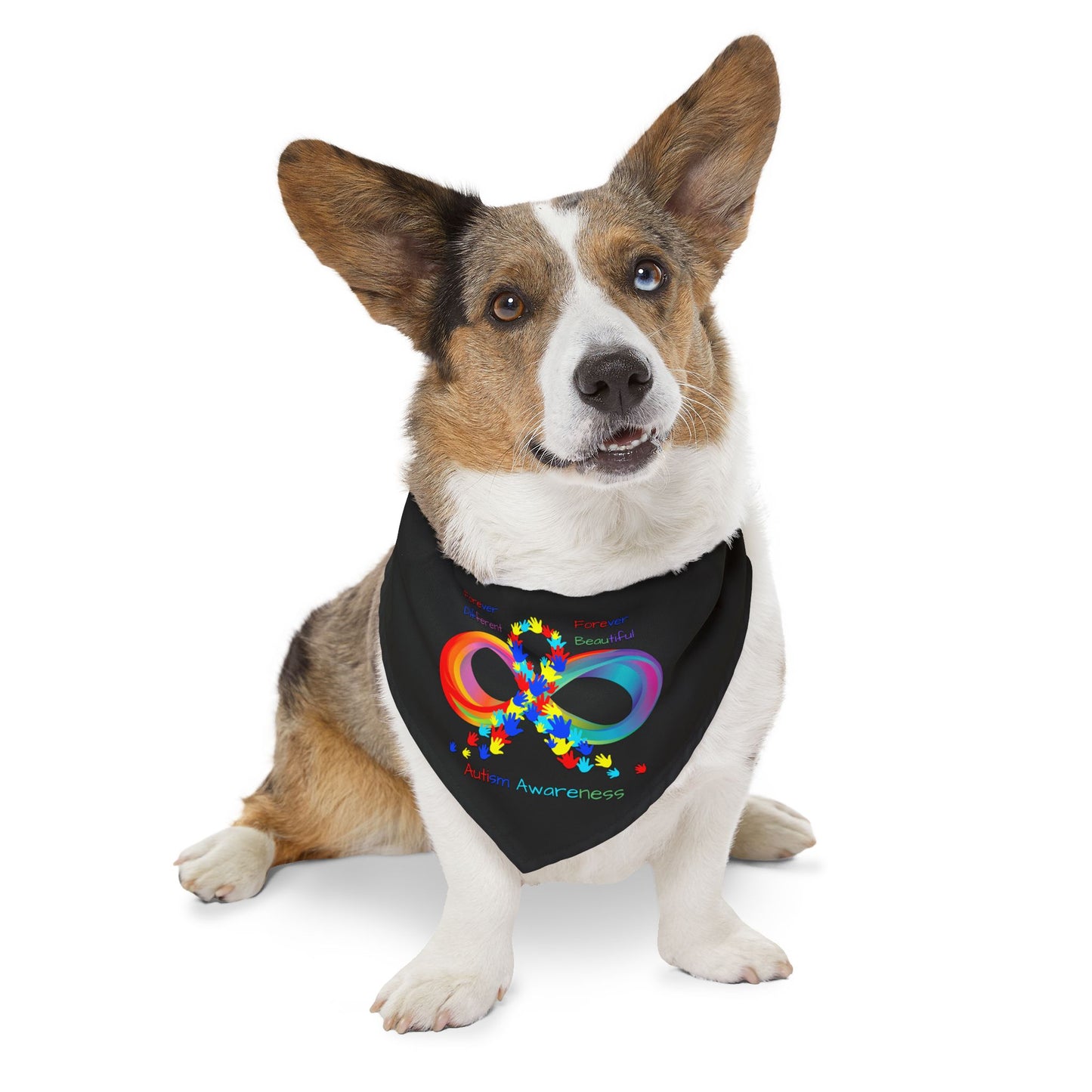 Autism Awareness Pet Bandana Collar