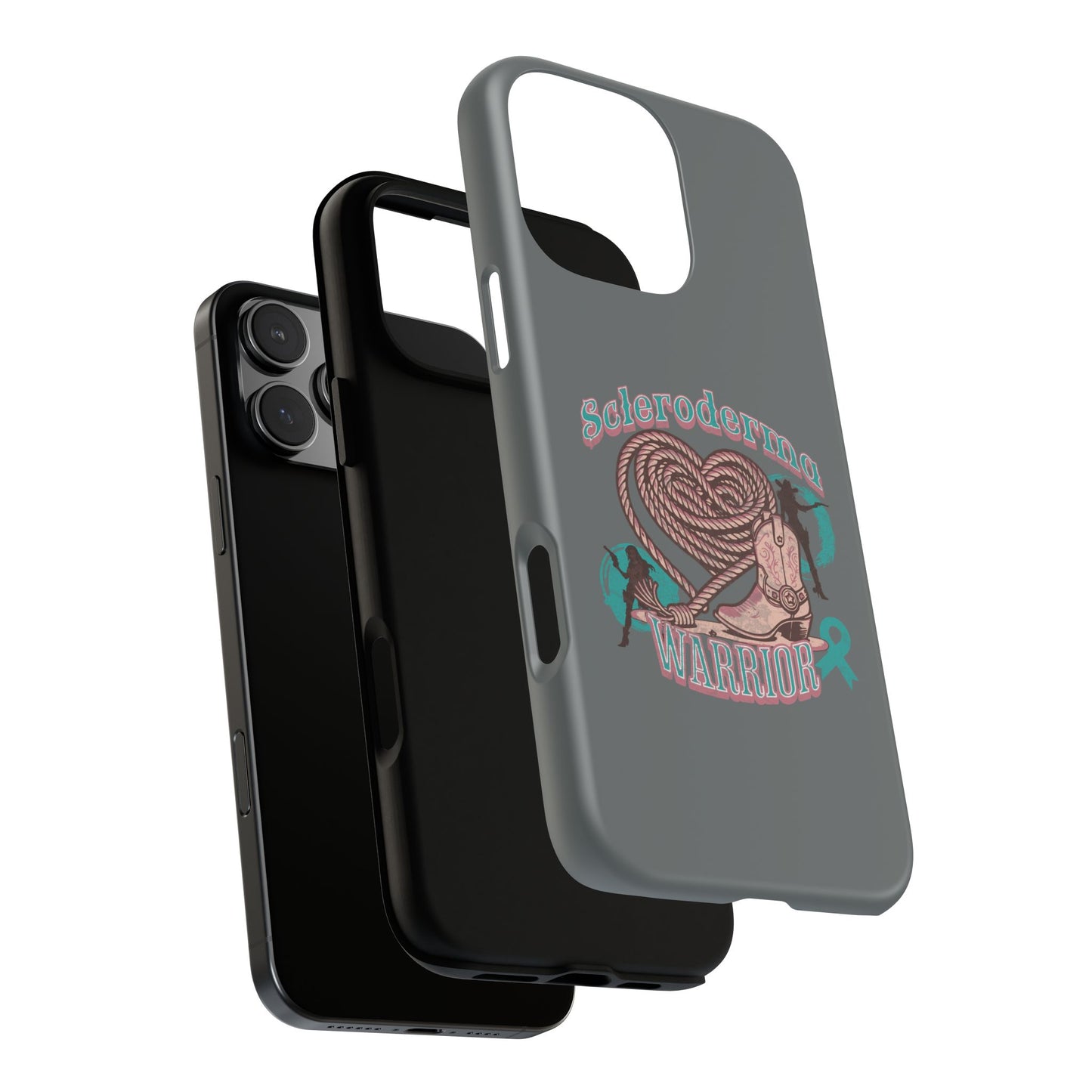 Scleroderma warrior phone case, iPhone case, valentine rodeo themed