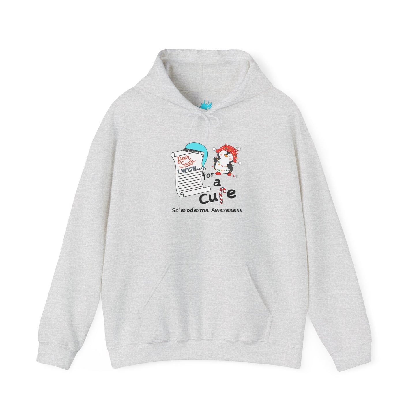 Unisex Hoodie Scleroderma Awareness Holiday Hooded Sweatshirt