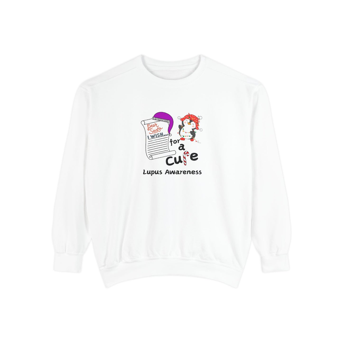 Unisex Sweatshirt, Lupus Awareness, Holiday Gift Ideas