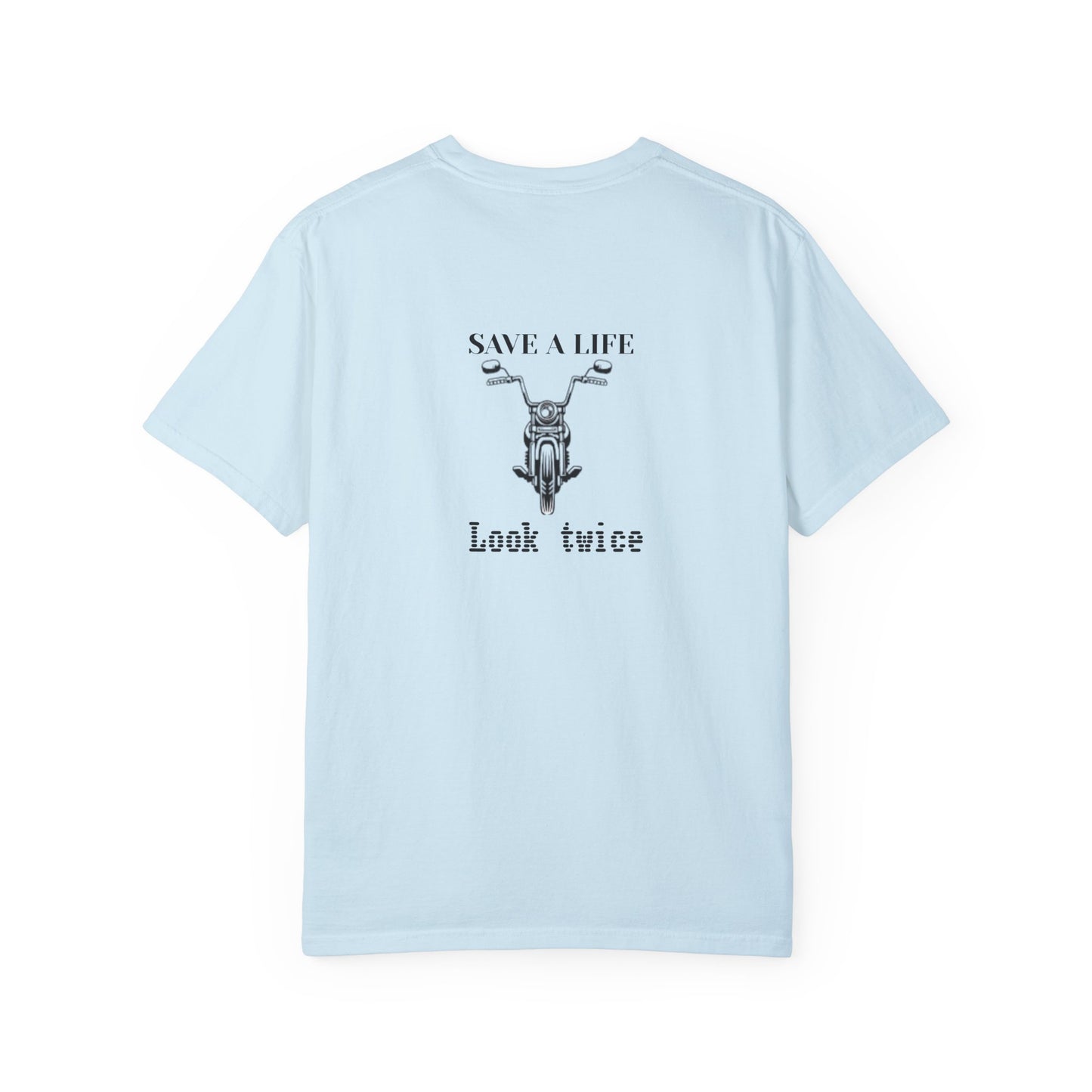 Motorcycle Safety Awareness Orange Ribbon Unisex T-shirt