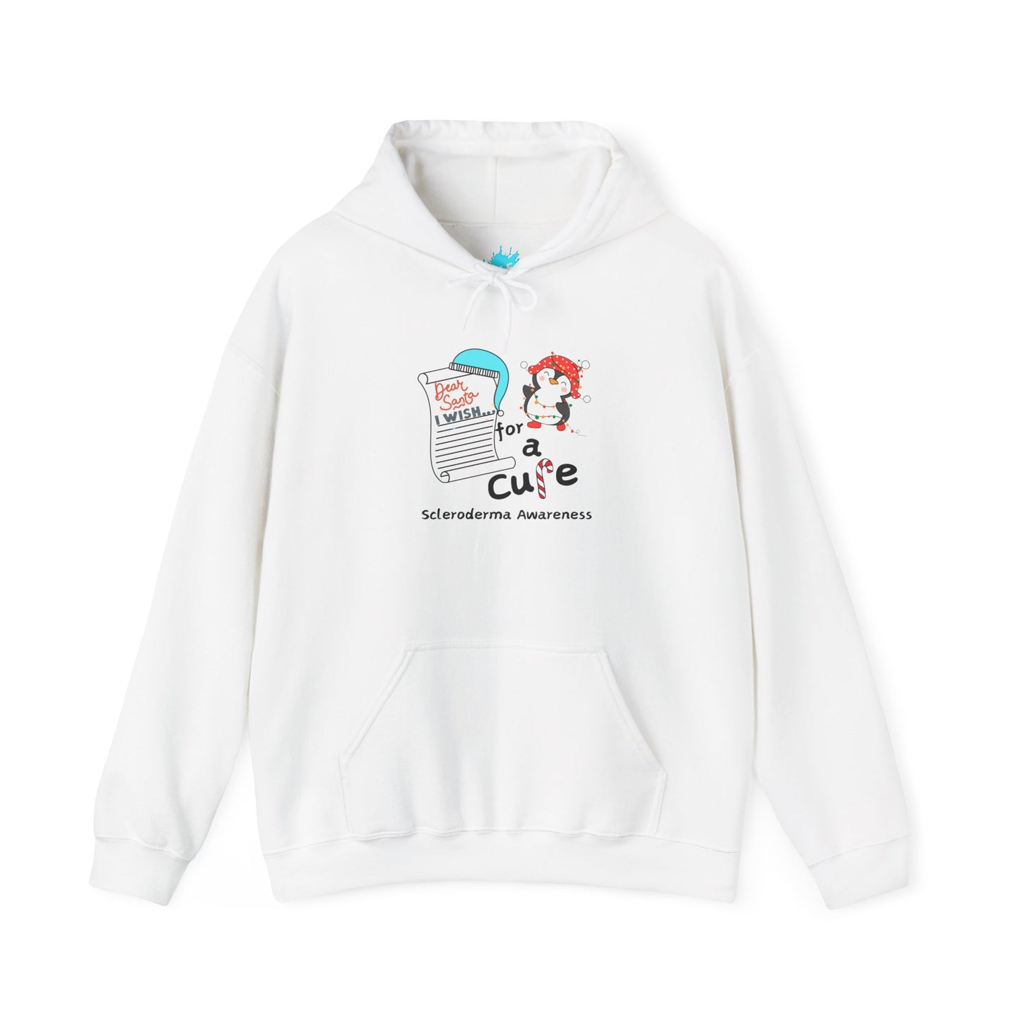 Unisex Hoodie Scleroderma Awareness Holiday Hooded Sweatshirt