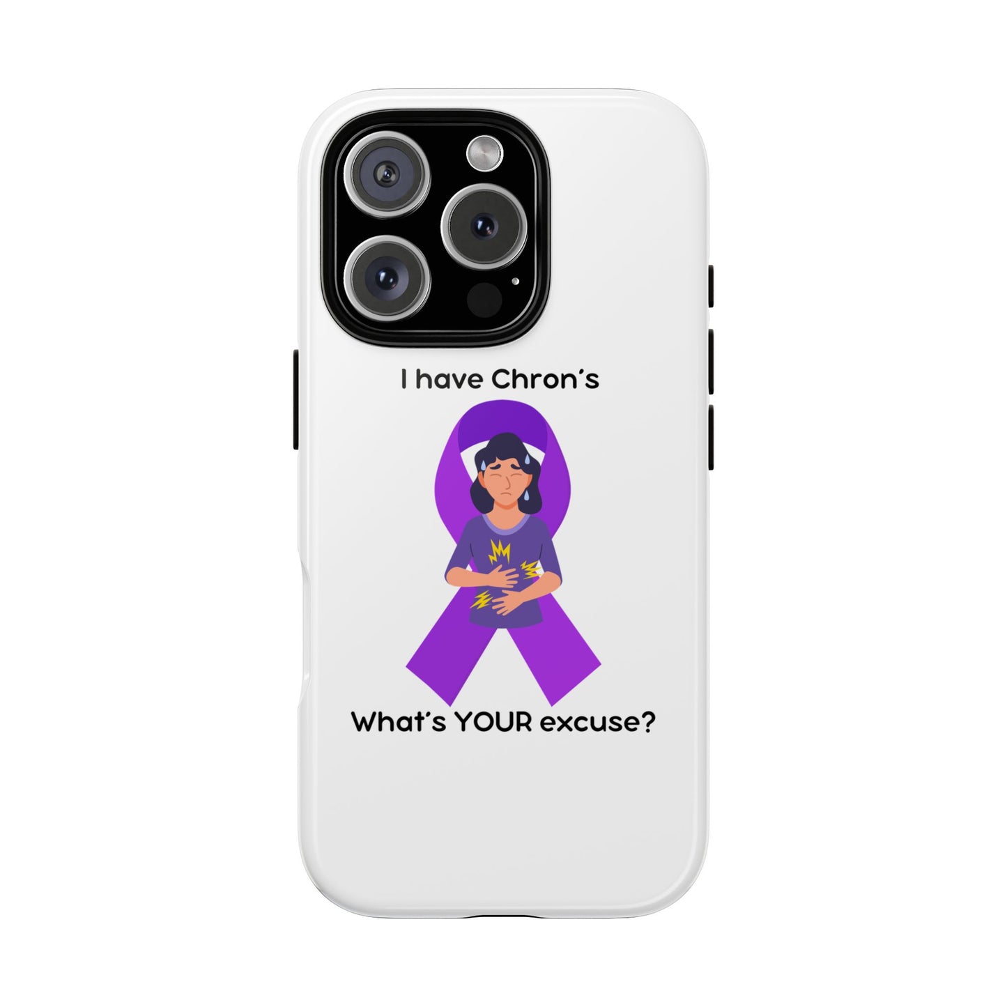 Chron's Disease Awareness iPhone Case Tough Cases