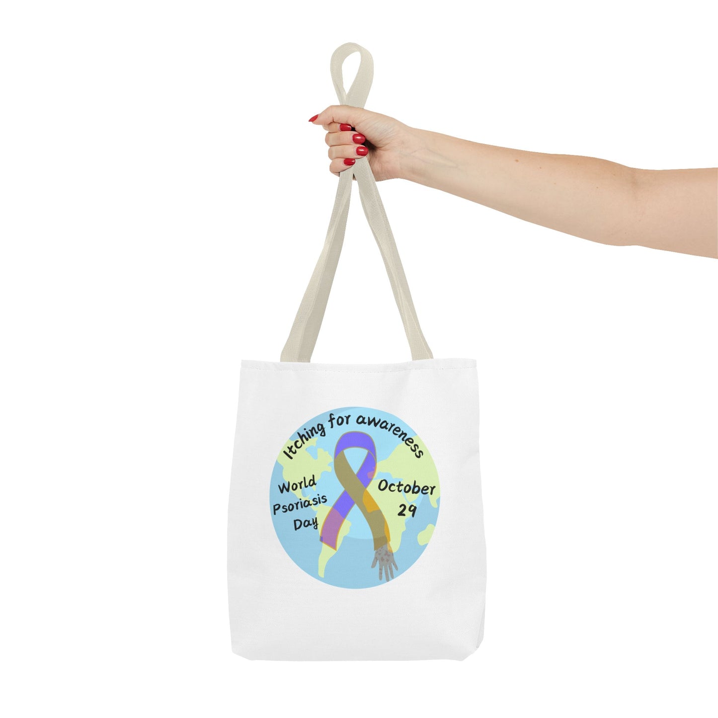 World Psoriasis Day Psoriasis Awareness Tote Bag