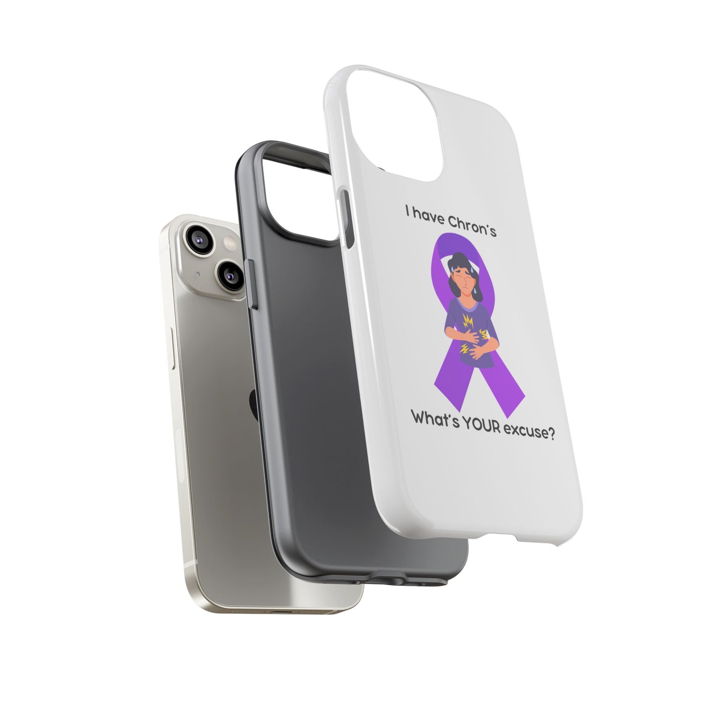 Chron's Disease Awareness iPhone Case Tough Cases