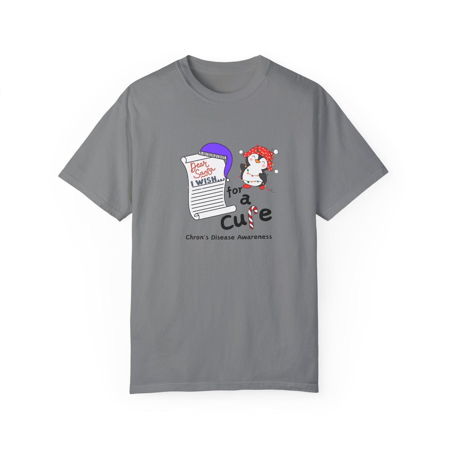 Unisex Cotton T-shirt, Chron's Disease Awareness, Holiday Gift Ideas