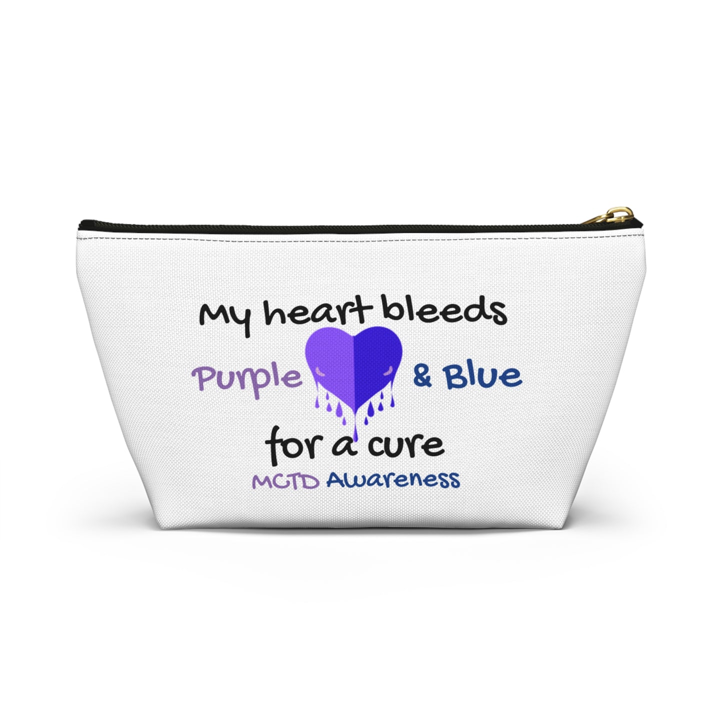 MCTD Awareness Accessory Makeup Travel Pouch