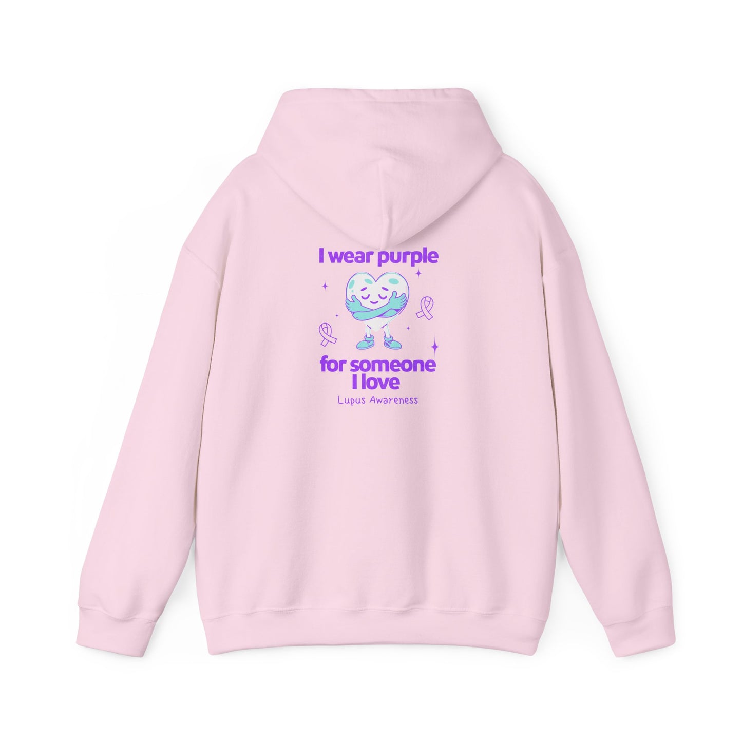 Lupus Awareness I Wear Purple for Someone I Love Unisex Hoodie