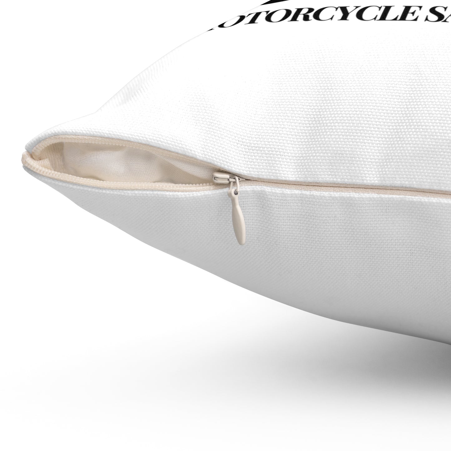 Motorcycle Safety Awareness Home Decor Square Pillow