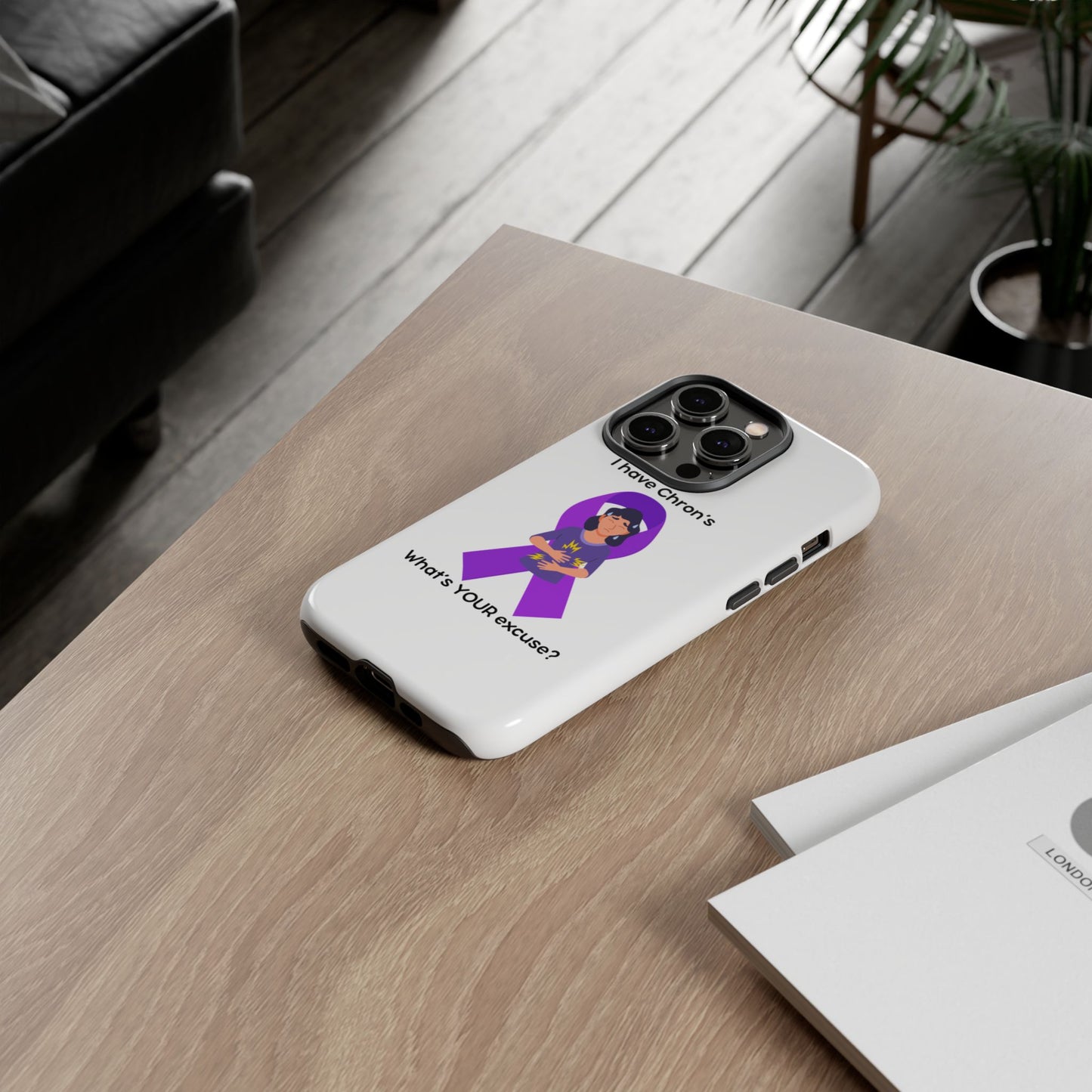 Chron's Disease Awareness iPhone Case Tough Cases