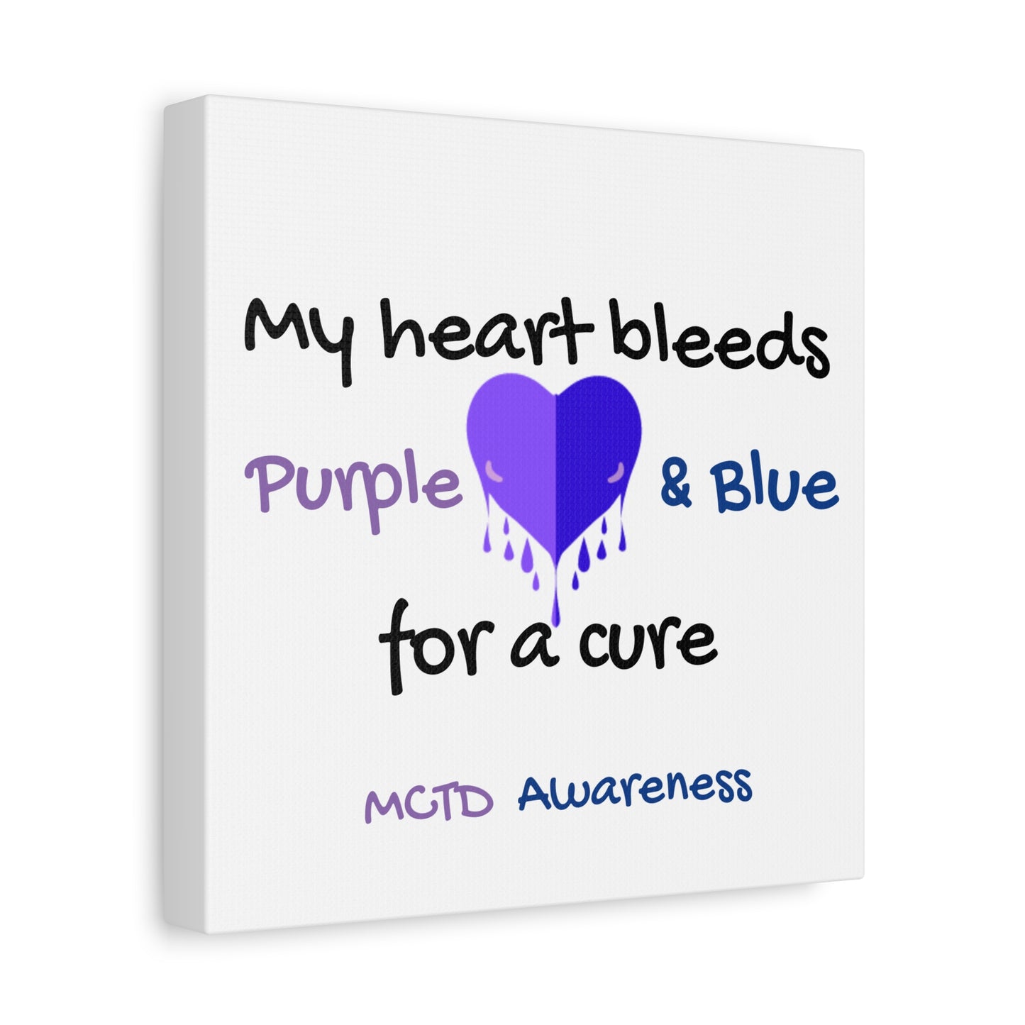 MCTD Awareness Home Decor Matte Canvas, Stretched, 1.25"